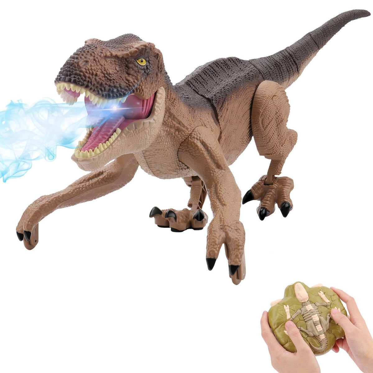 IQKidz Remote Control Dinosaur Toys for Boys 3 4 7 8 12 RC - IQKidz Official Imagery - 1