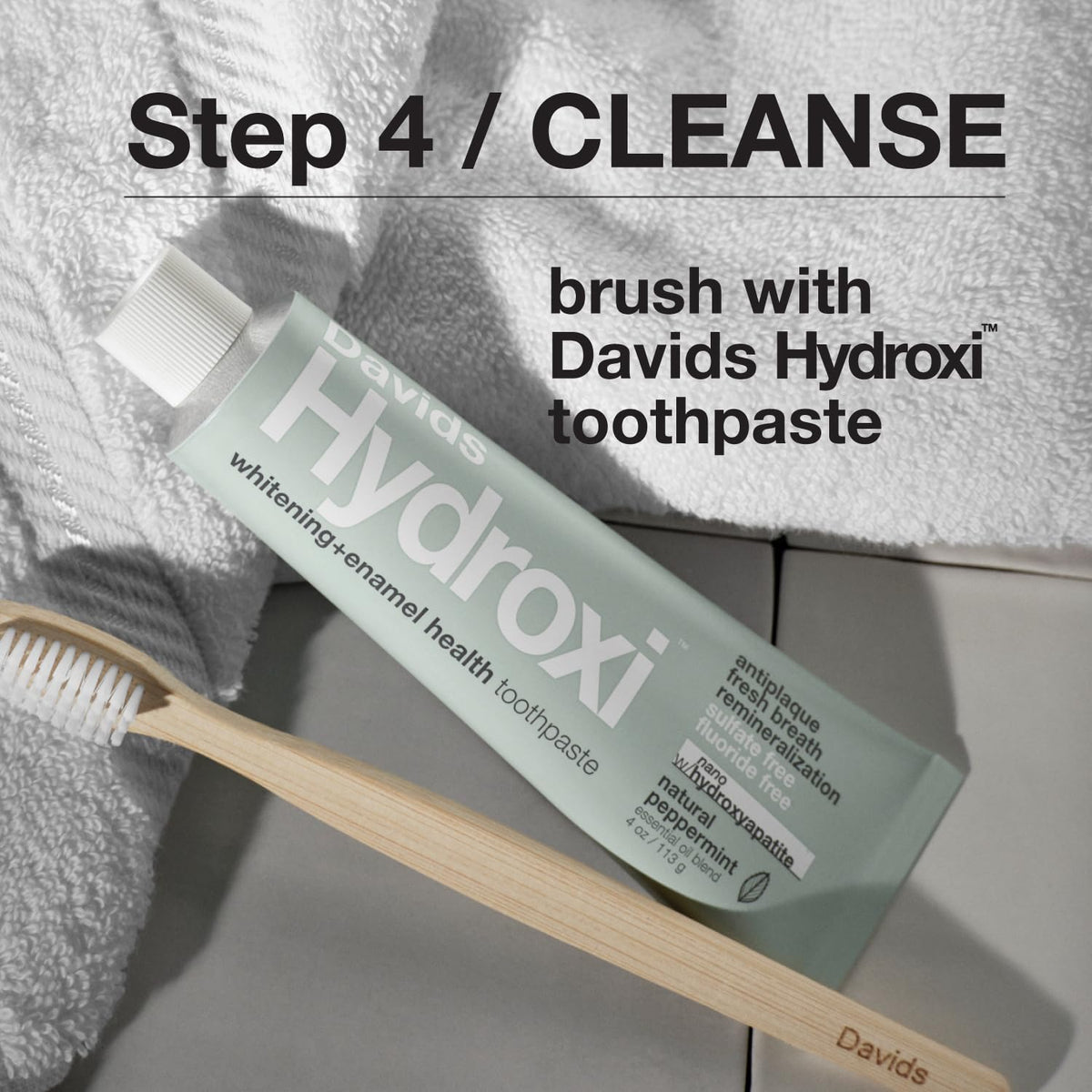 Davids Nano Hydroxyapatite 6 Piece Oral Care Routine Kit - Davids Official Imagery - 7
