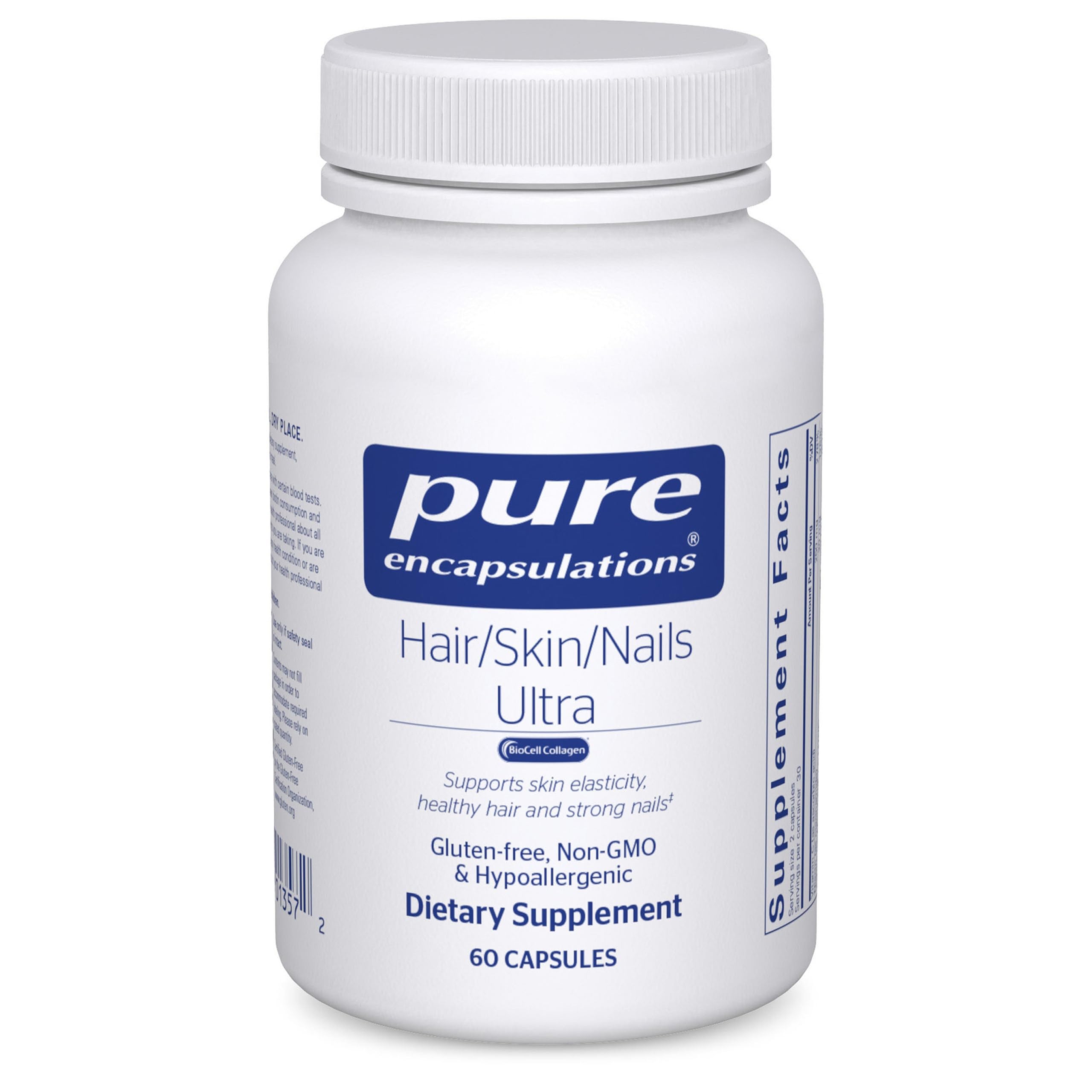 Pure Encapsulations Hair/Skin/Nails Ultra, 60 Capsules