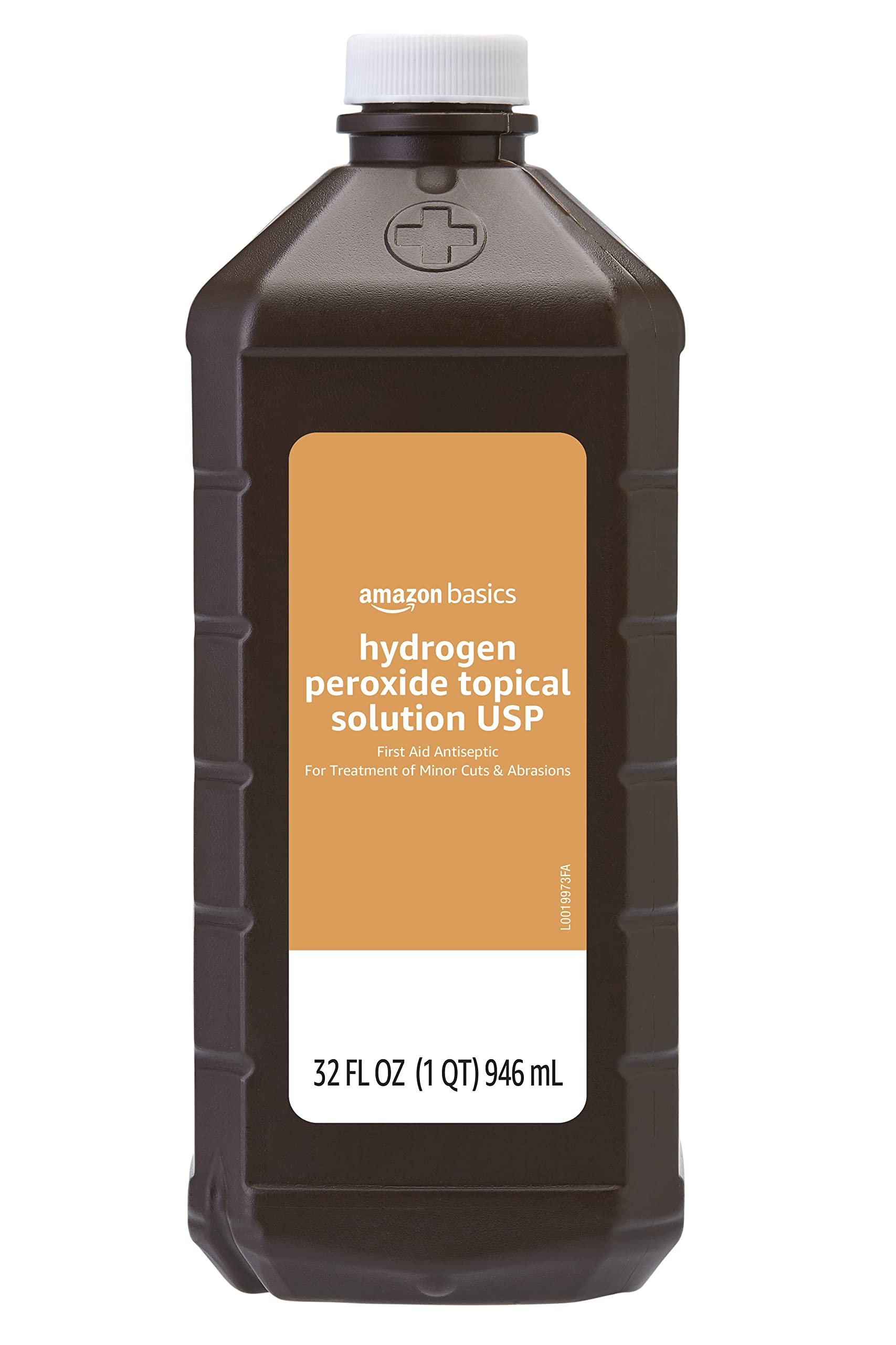 Amazon Basics Hydrogen Peroxide Topical Solution USP, First Aid - Product Imagery