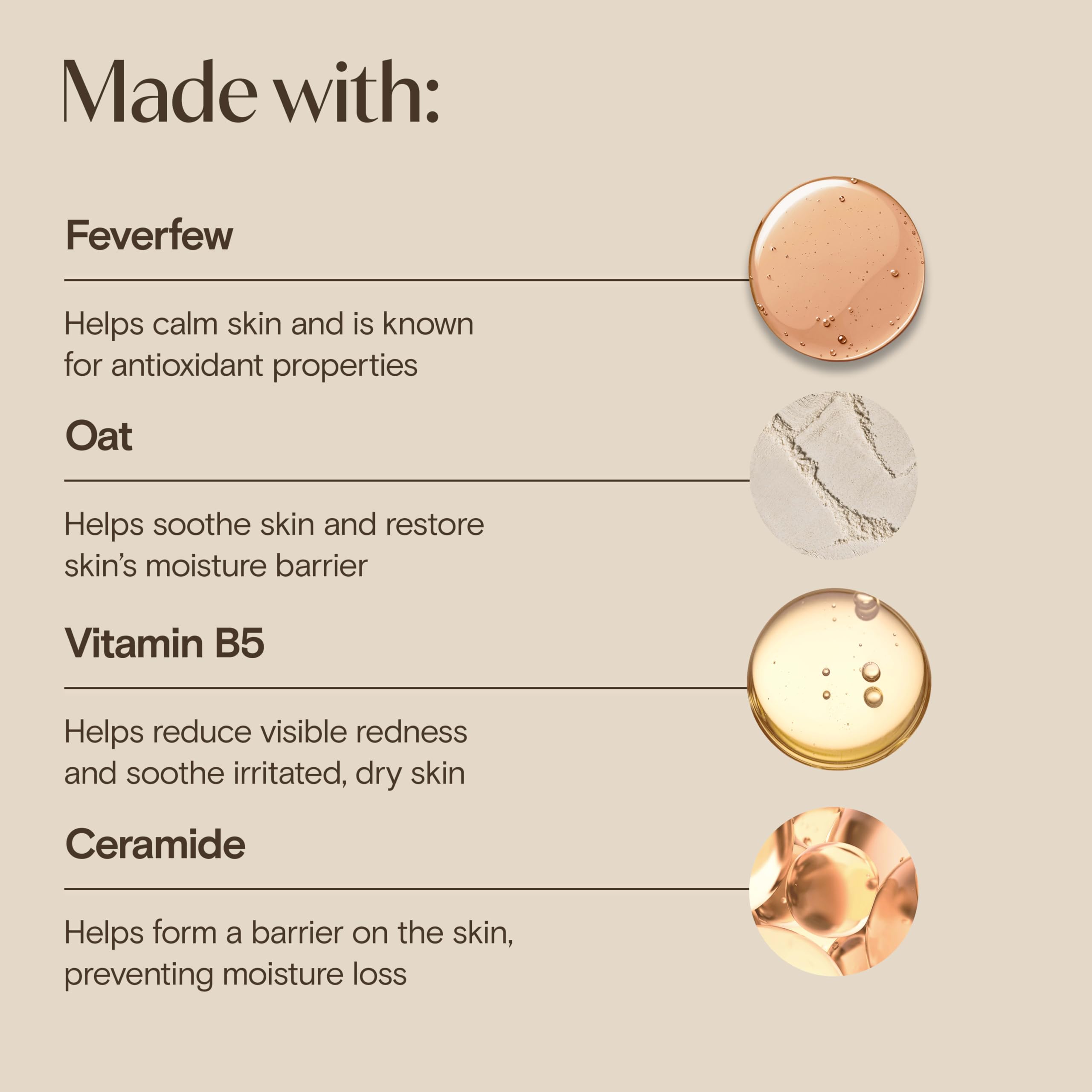 Aveeno Calm + Restore Redness Relief Moisturizing Cream, 1.7 oz