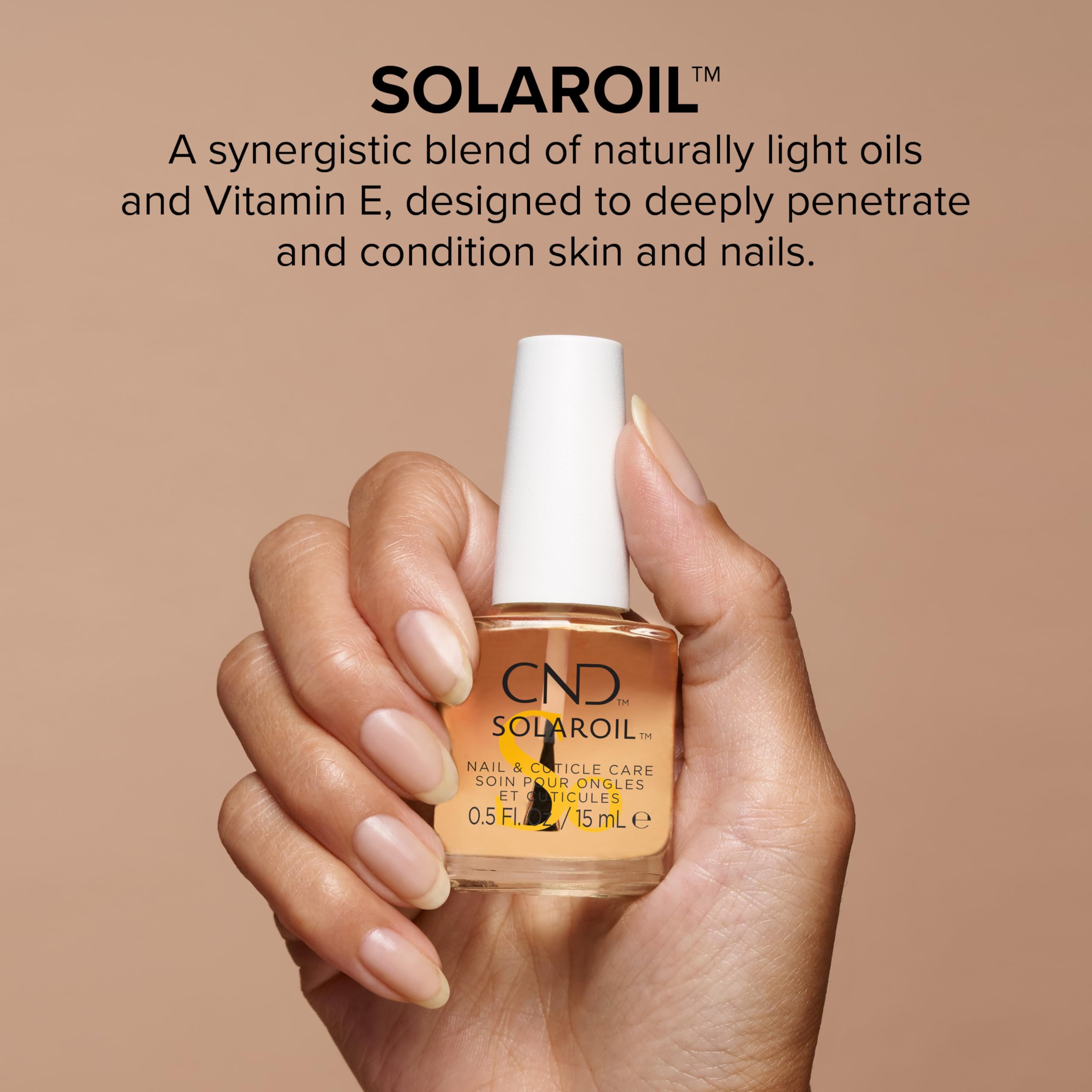 CND SolarOil Cuticle Oil, Nail & Cuticle Care, 0.25 fl oz