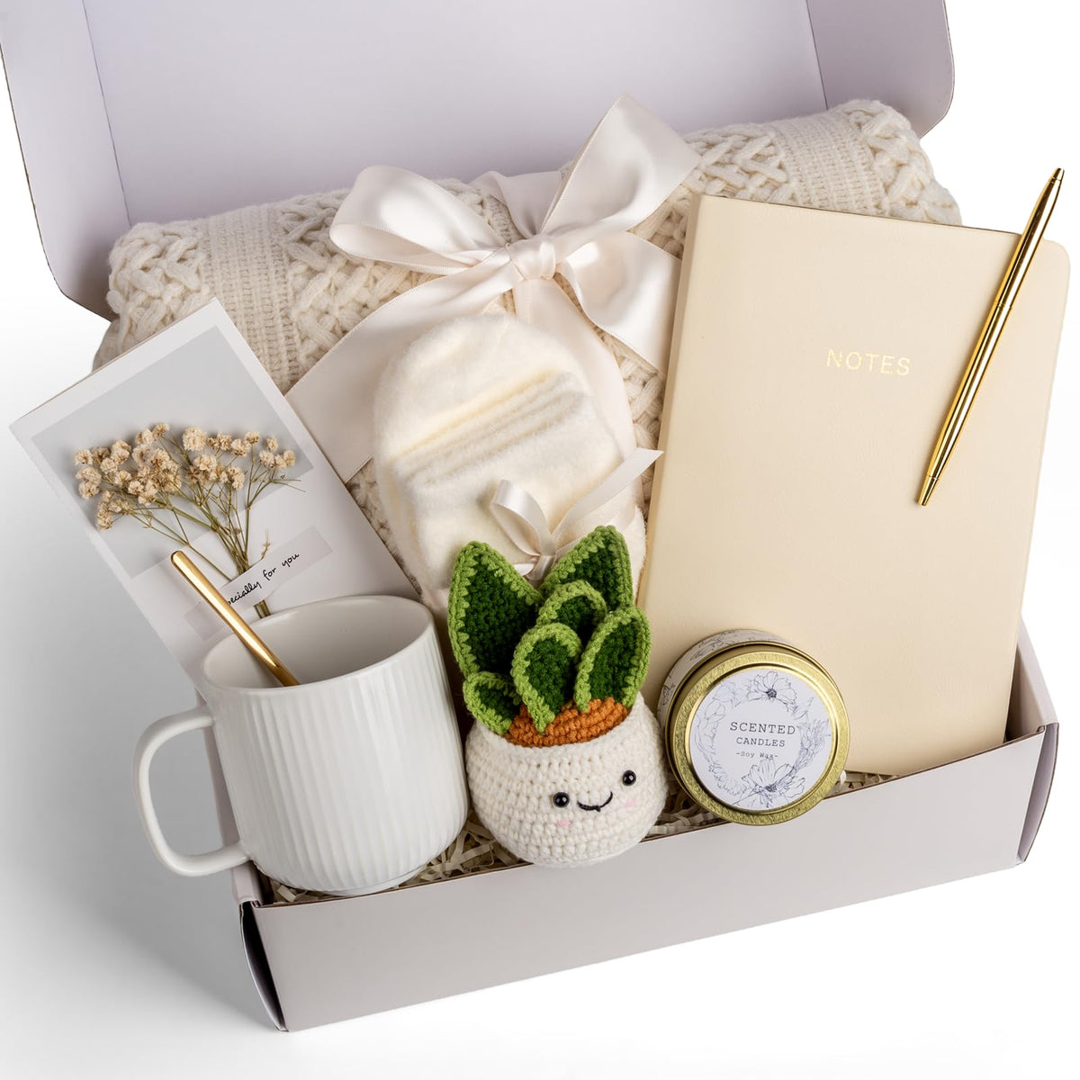 Anforsun Birthday Gift for Women Friendship, Gifts for Women Birthday Unique Self Care, Gifts Basket for Best Friend, Si