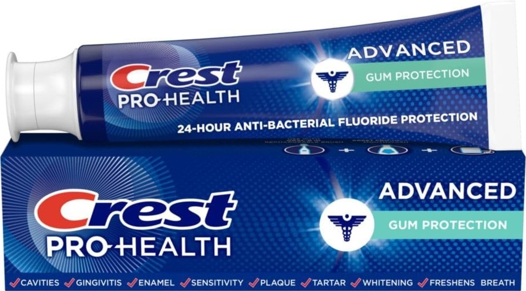 Crest Pro-Health Advanced Gum Protection Toothpaste, 5.1 oz - Product Imagery