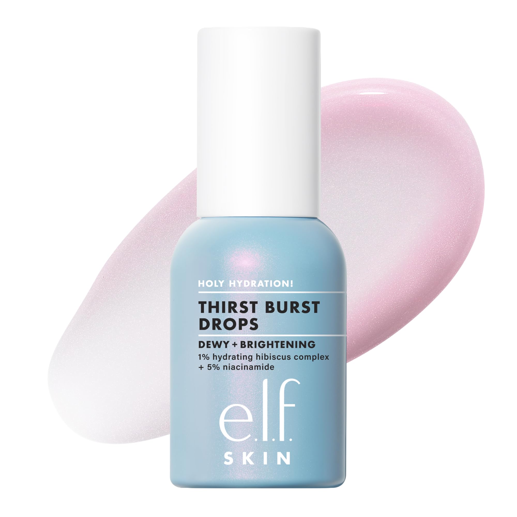 e.l.f. SKIN Thirst Burst Drops, Serum For A Radiant Complexion - Product Imagery