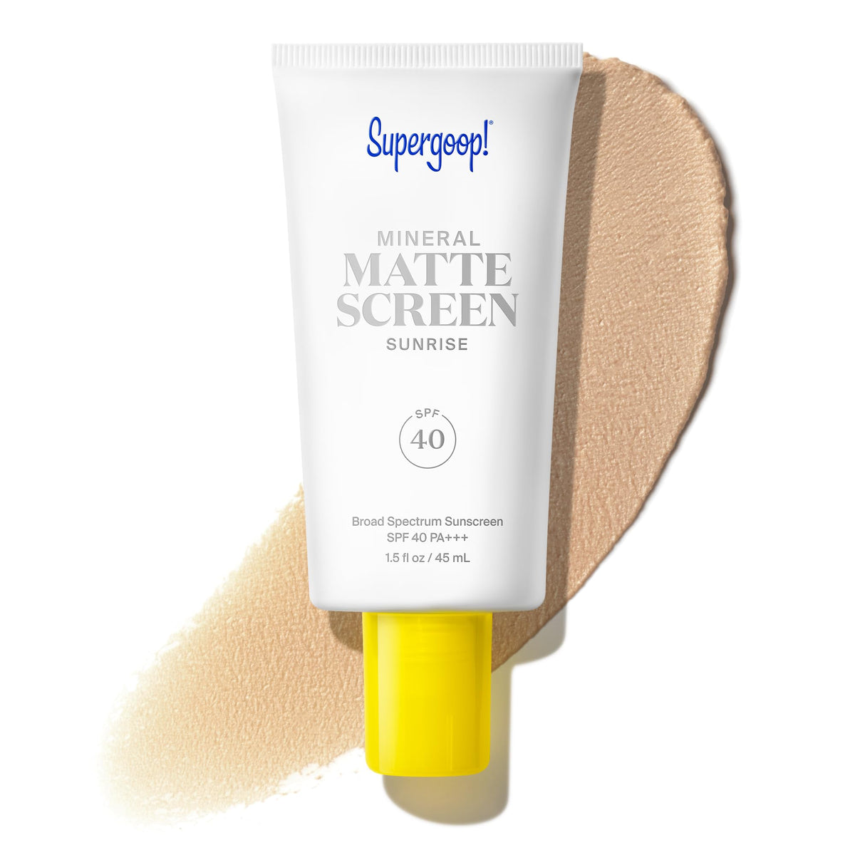 Supergoop Mattescreen Mineral Tinted Face Sunscreen SPF 40 - Premium Selection Official Imagery - 2