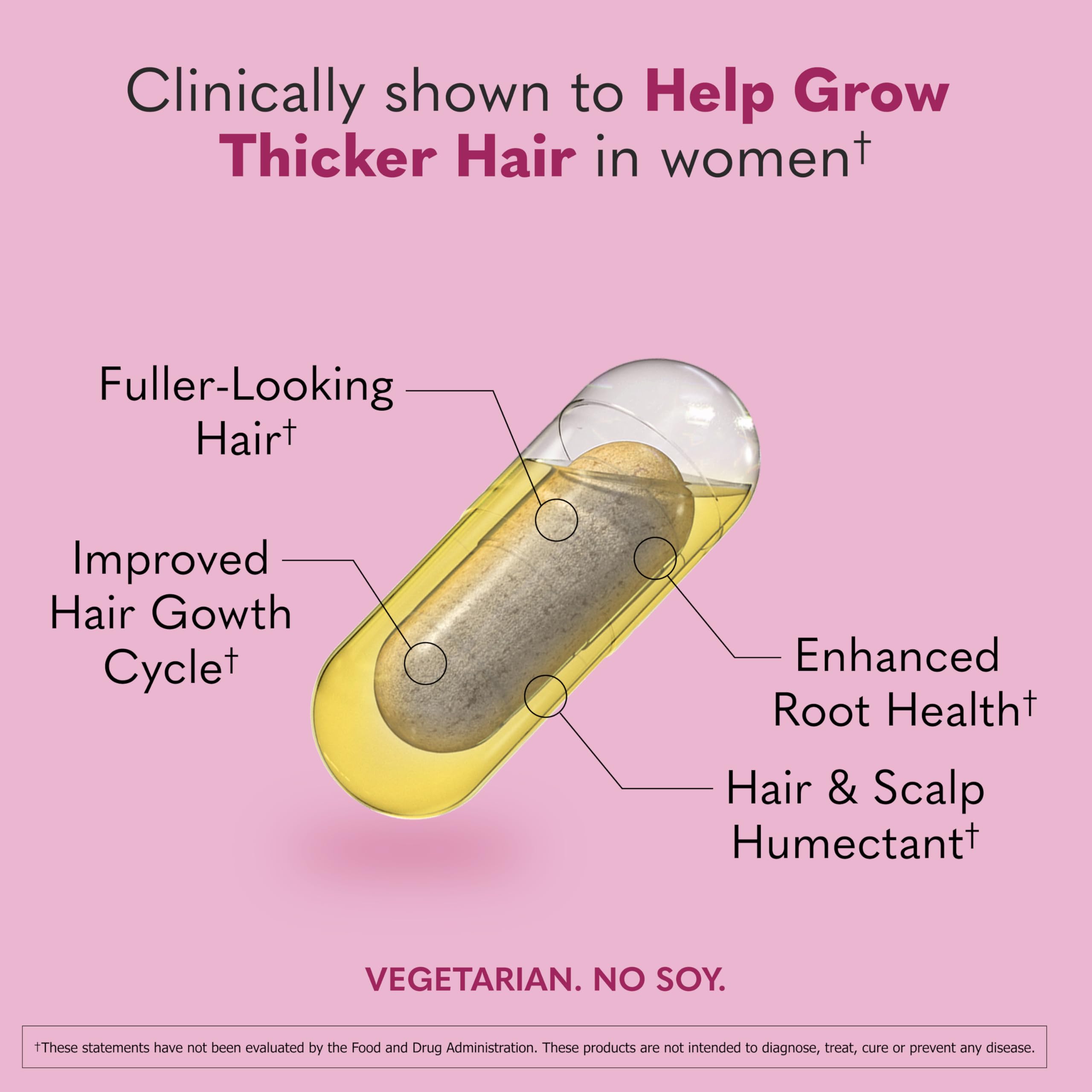 Garden of Life Hair Growth Duo Caps, 30 Plant-Based Capsules