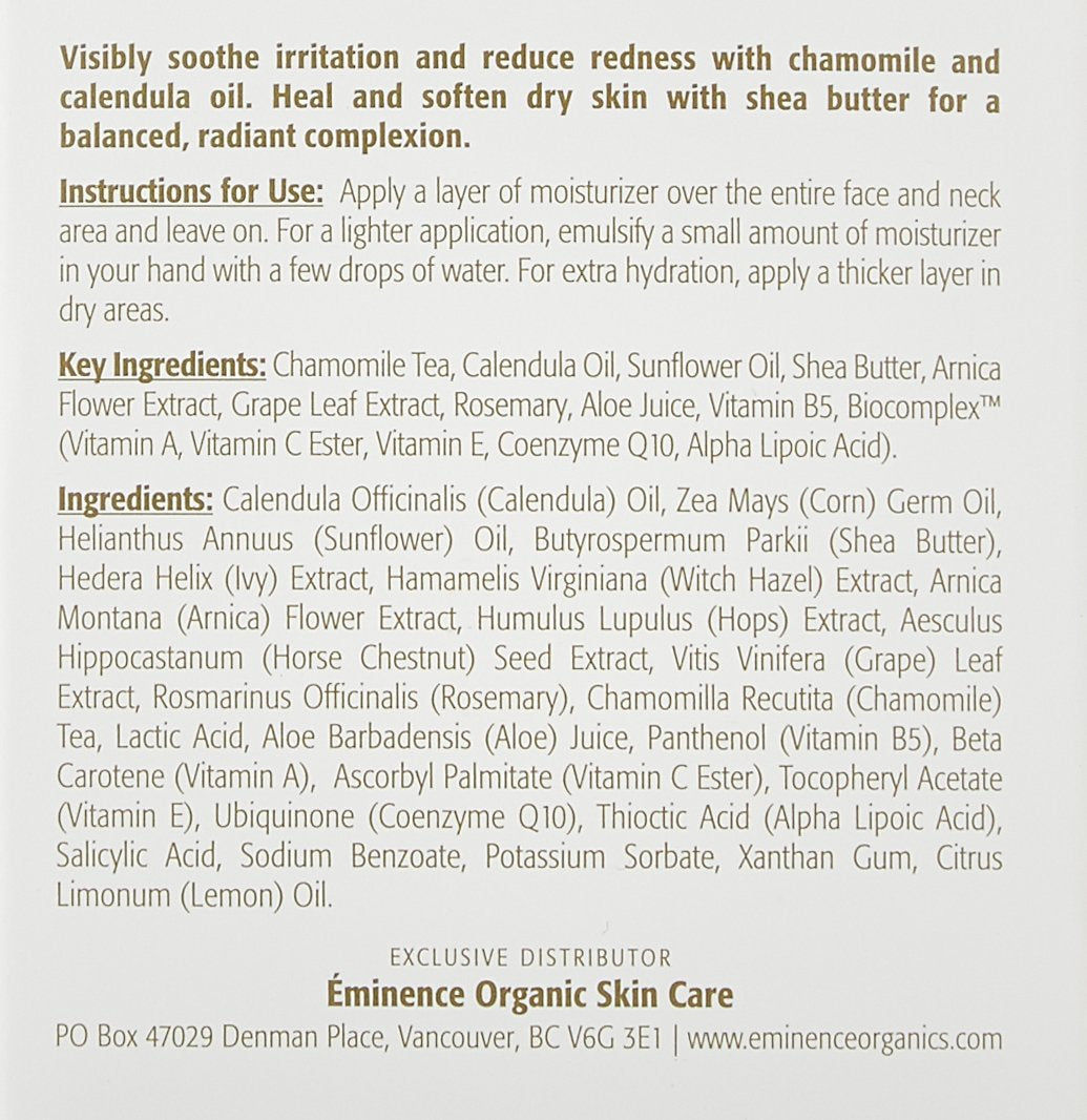 Eminence Organic Skincare Calm Skin Moisturizer for - Eminence Official Imagery - 4