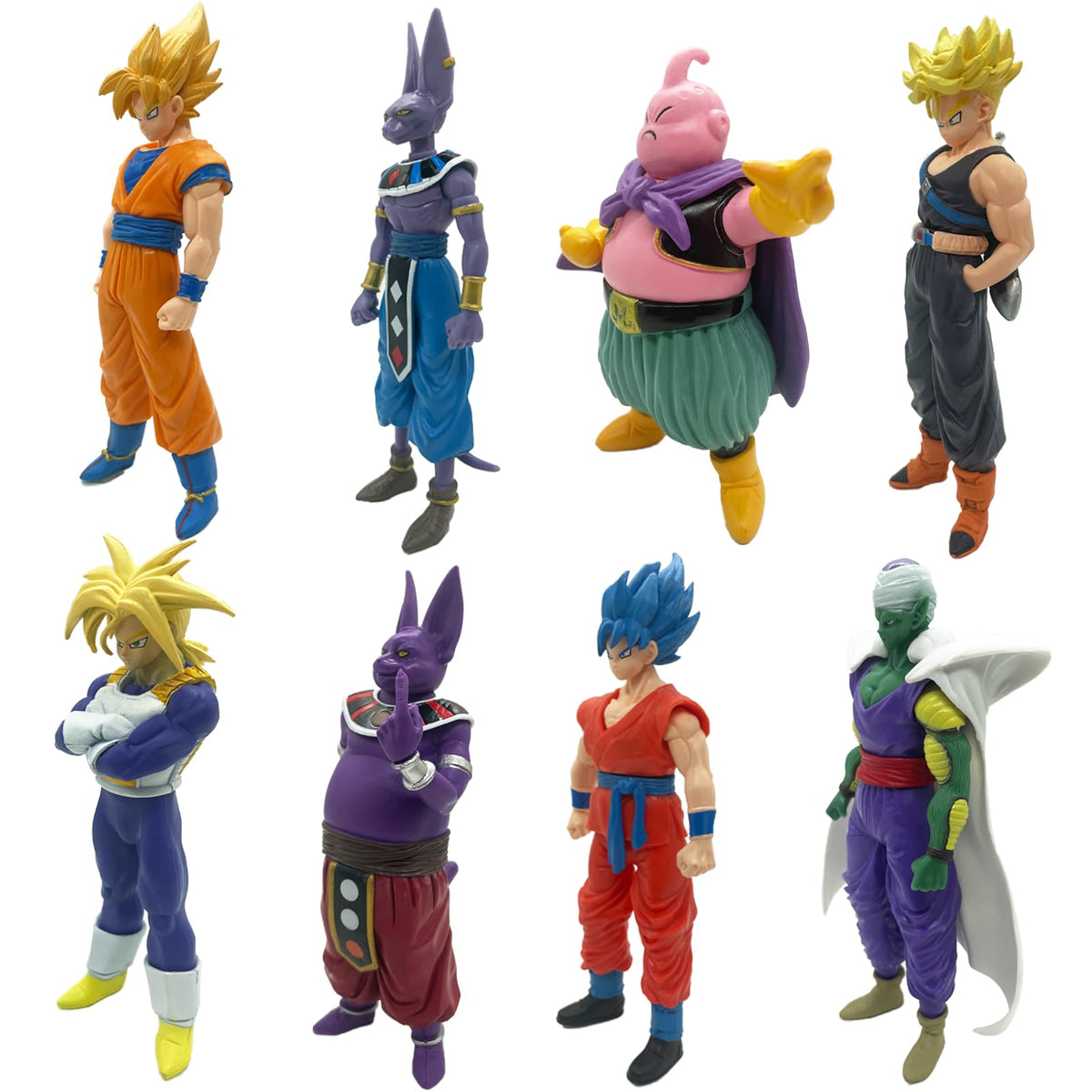 Anime Super Hero Action Figures Set Collectible Warrior - EAZZ Official Imagery - 5