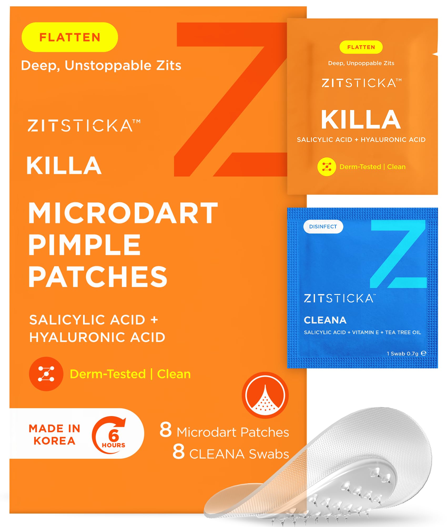 ZitSticka Killa Kit Microdart Pimple Patch For Face, - Product Imagery