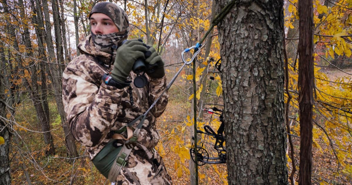 LUCKY CLOVER EVA Saddle Hunting Back Band – Premium Saddle Hunting Back Support with Adjustable Fit, Lightweight and Dur