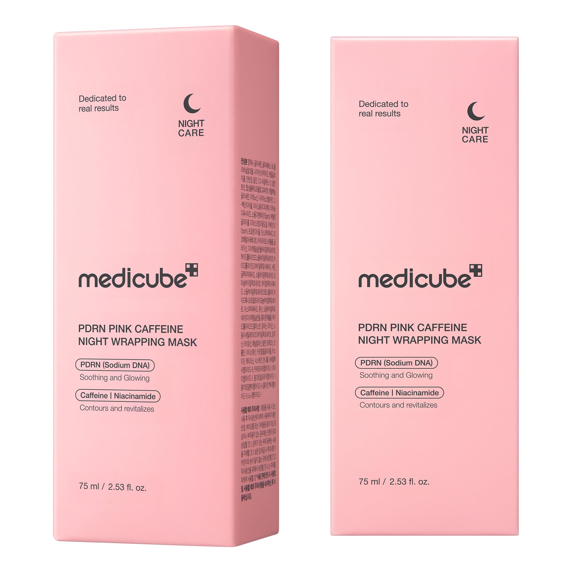 medicube Wrapping Mask PDRN Caffeine - Overnight Peel Off Facial Mask