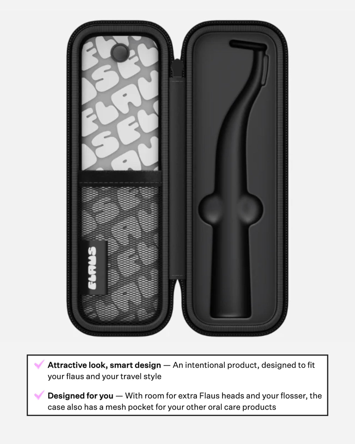 The Original Flaus Electric Flosser Travel Friendly Case - Flaus Official Imagery - 8