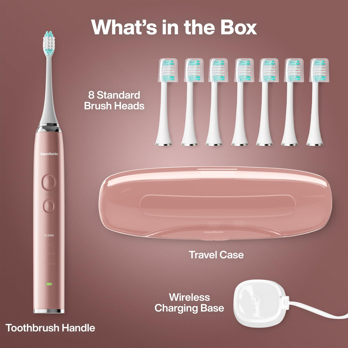 Aquasonic Vibe Series Ultra Whitening Toothbrush ADA - Aquasonic Official Imagery - 8