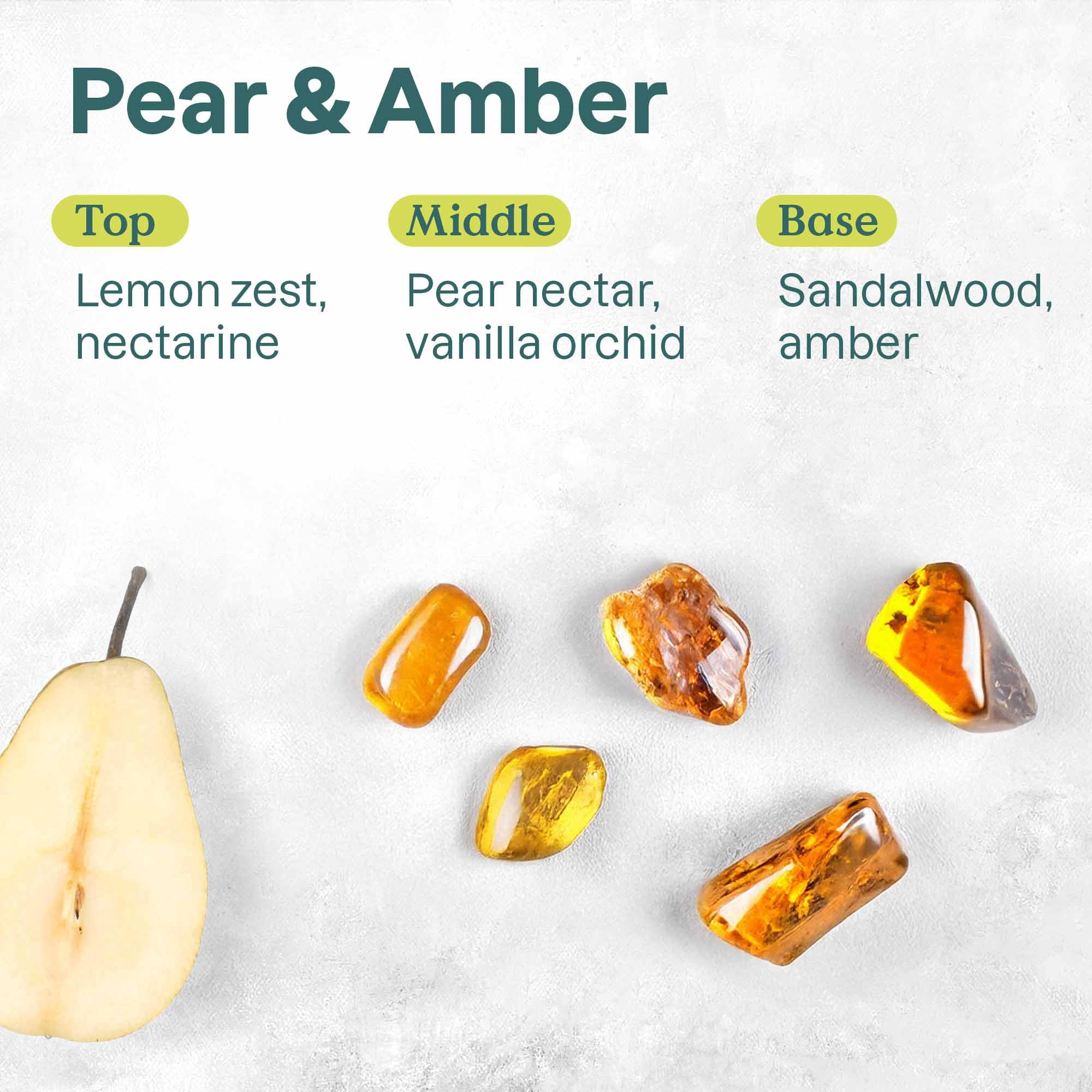ATTITUDE aluminum-free pear and amber scented body deodorant in a 2.64 oz stick, natural and aluminum-free for everyday freshness.