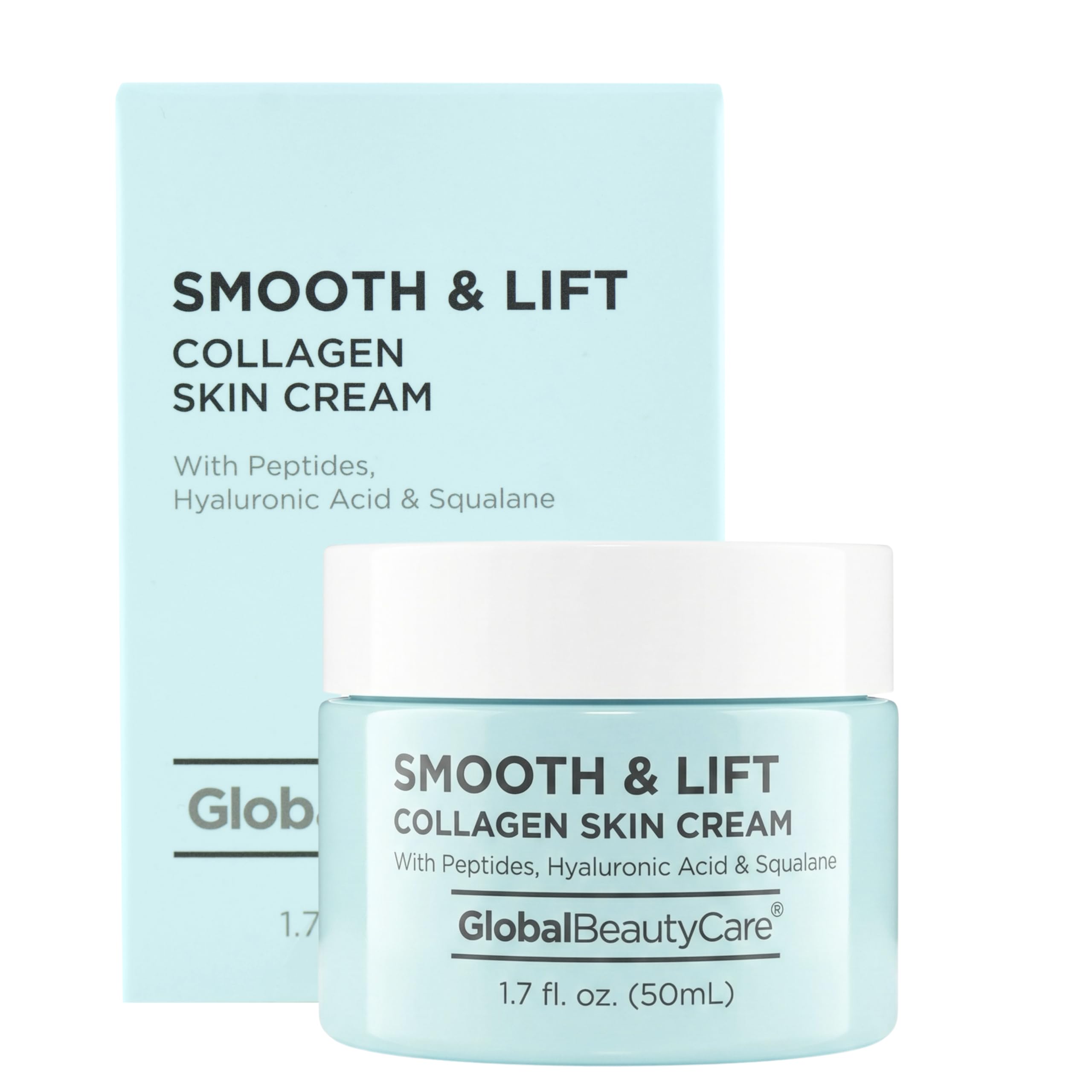 Global Beauty Care Smooth & Lift Collagen Skin Cream - Hydrating - Product Imagery