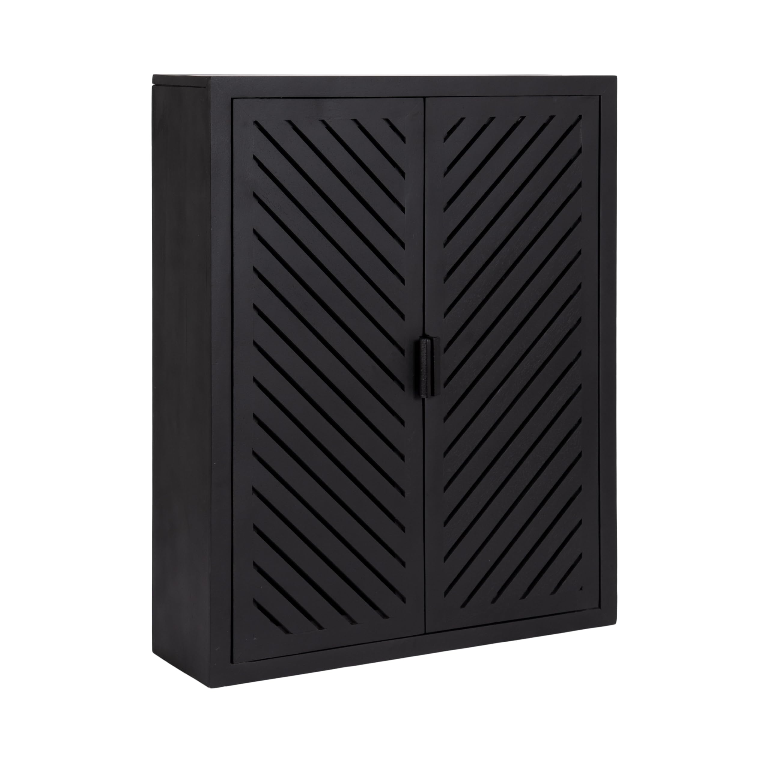 Kate and Laurel Mezzeta Decorative Modern Two-Door Floating - Product Imagery