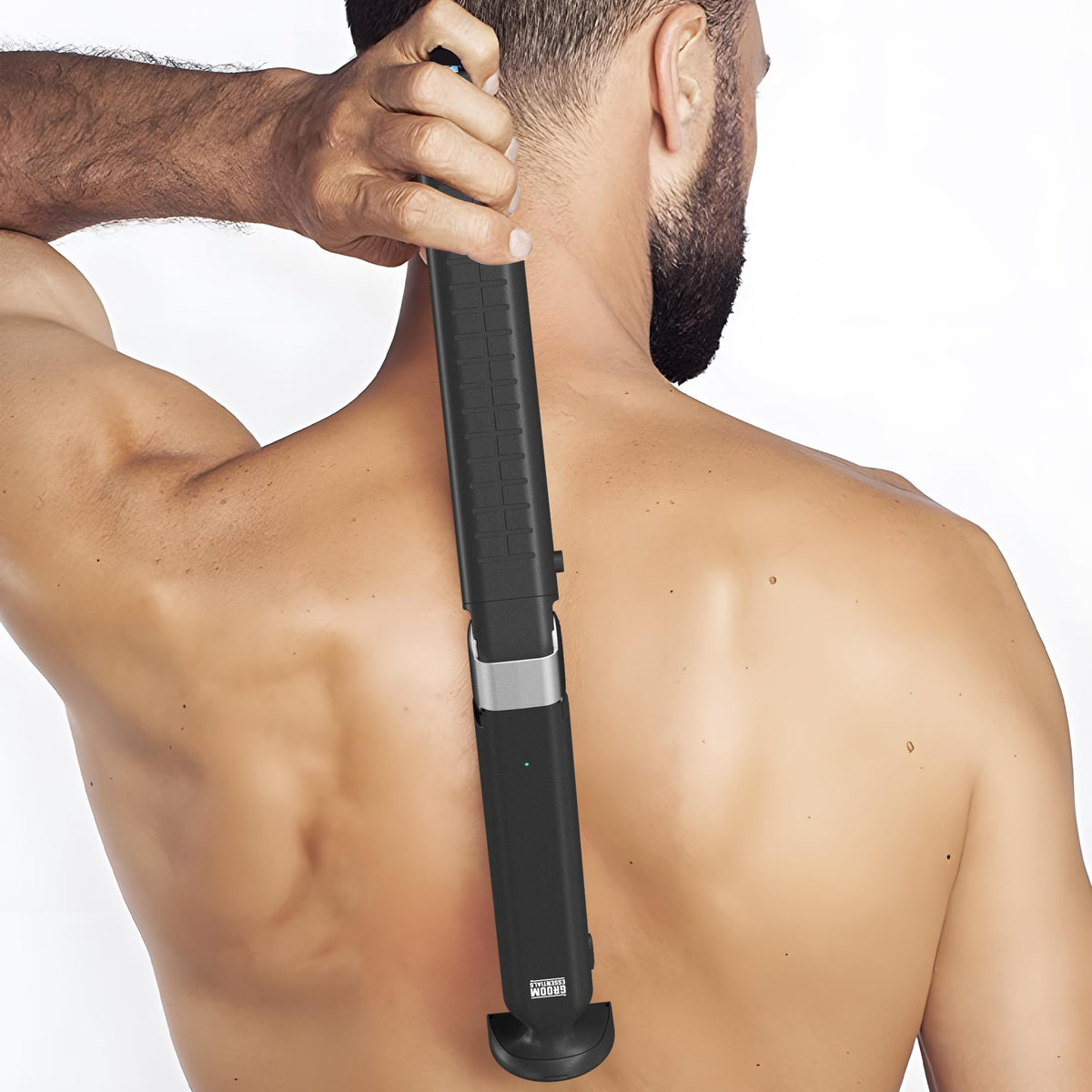 CHARGEWORX Back Shaver, Rechargeable USB Electric Razor for Men, Extendable Handle – product photo (Body Groomers)