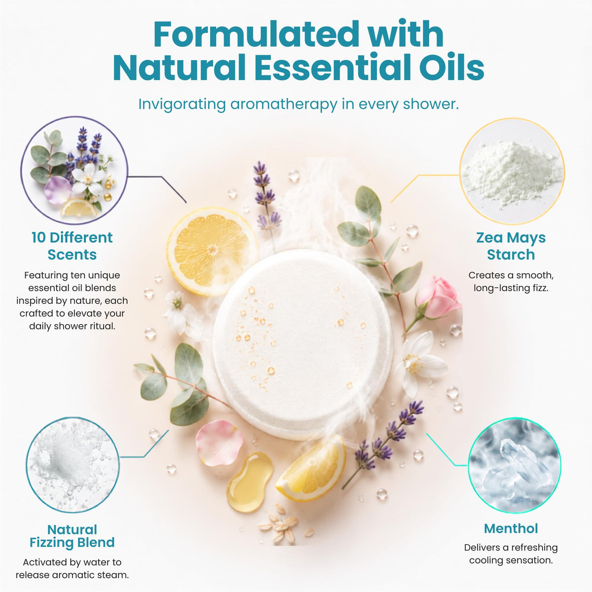 Body Restore Shower Steamers Aromatherapy Gifts for Women - Body Re Official Imagery - 5