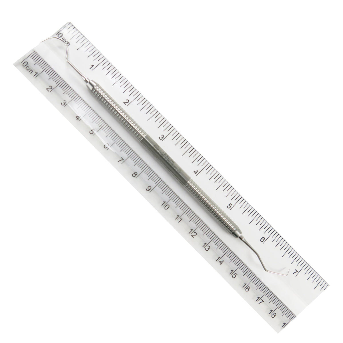 Osung Dental Tartar Scraper and Remover Set, SS – back view and specifications
