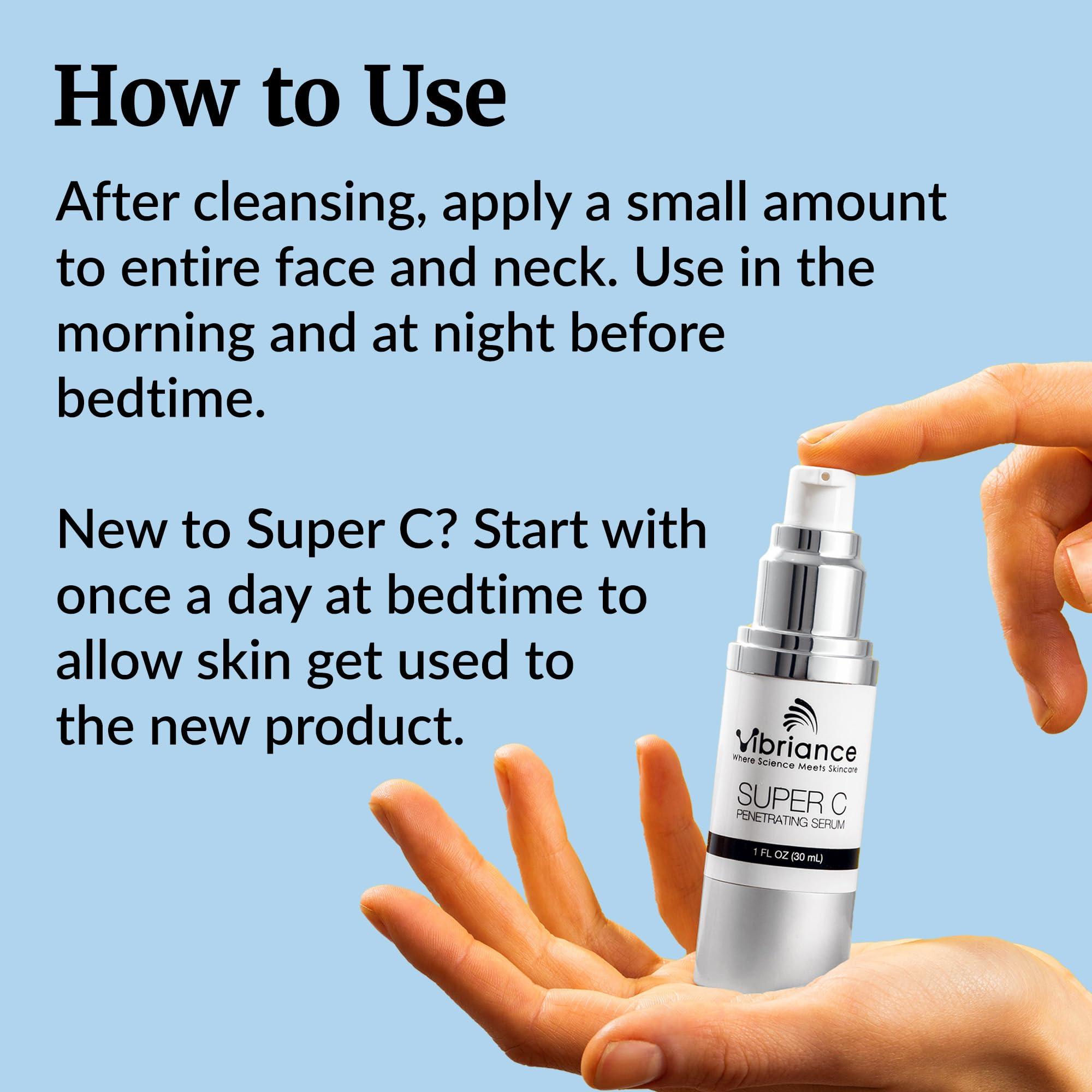 Vibriance Super C Serum Mature Skin Vitamin C 1oz 3-Pack