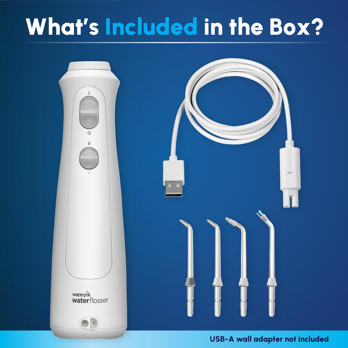 Waterpik Cordless Pearl Portable Water Flosser Rechargeable - Waterpik Official Imagery - 5