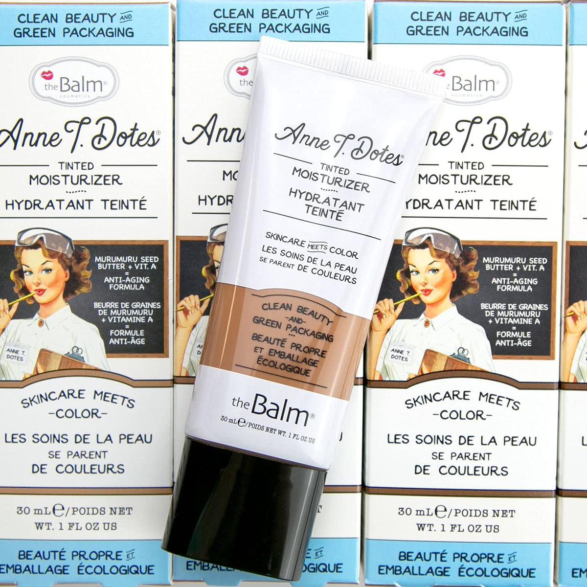 theBalm Anne T. Dotes Tinted Moisturizer #46 - Deep to Dark – product photo (Tinted Moisturizers)