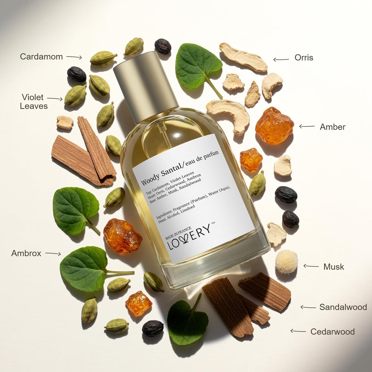 LOVERY Woody Santal Sandalwood - LOVERY Official Imagery - 4