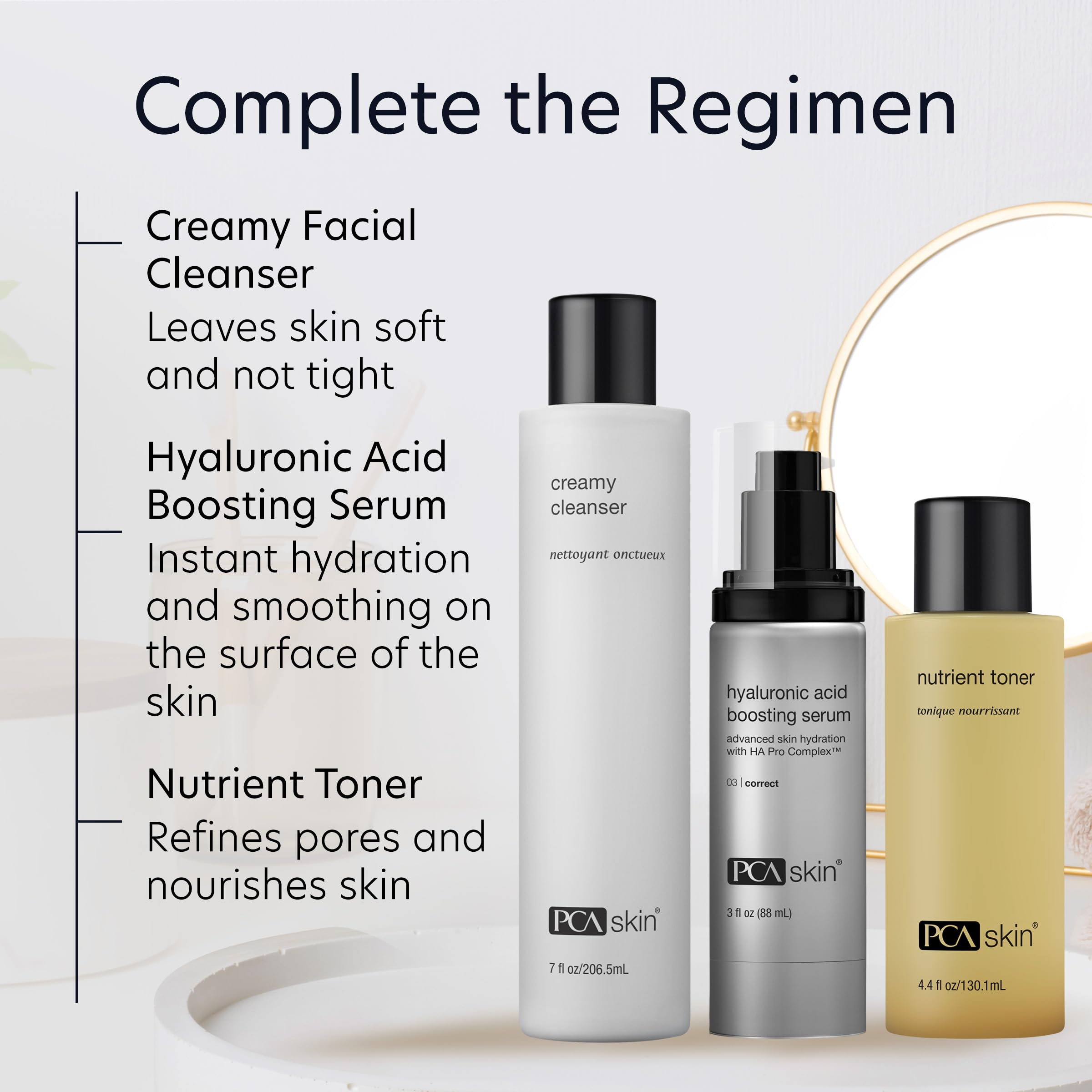 PCA SKIN Creamy Face Cleanser for Dry and Sensitive Skin, 7 oz