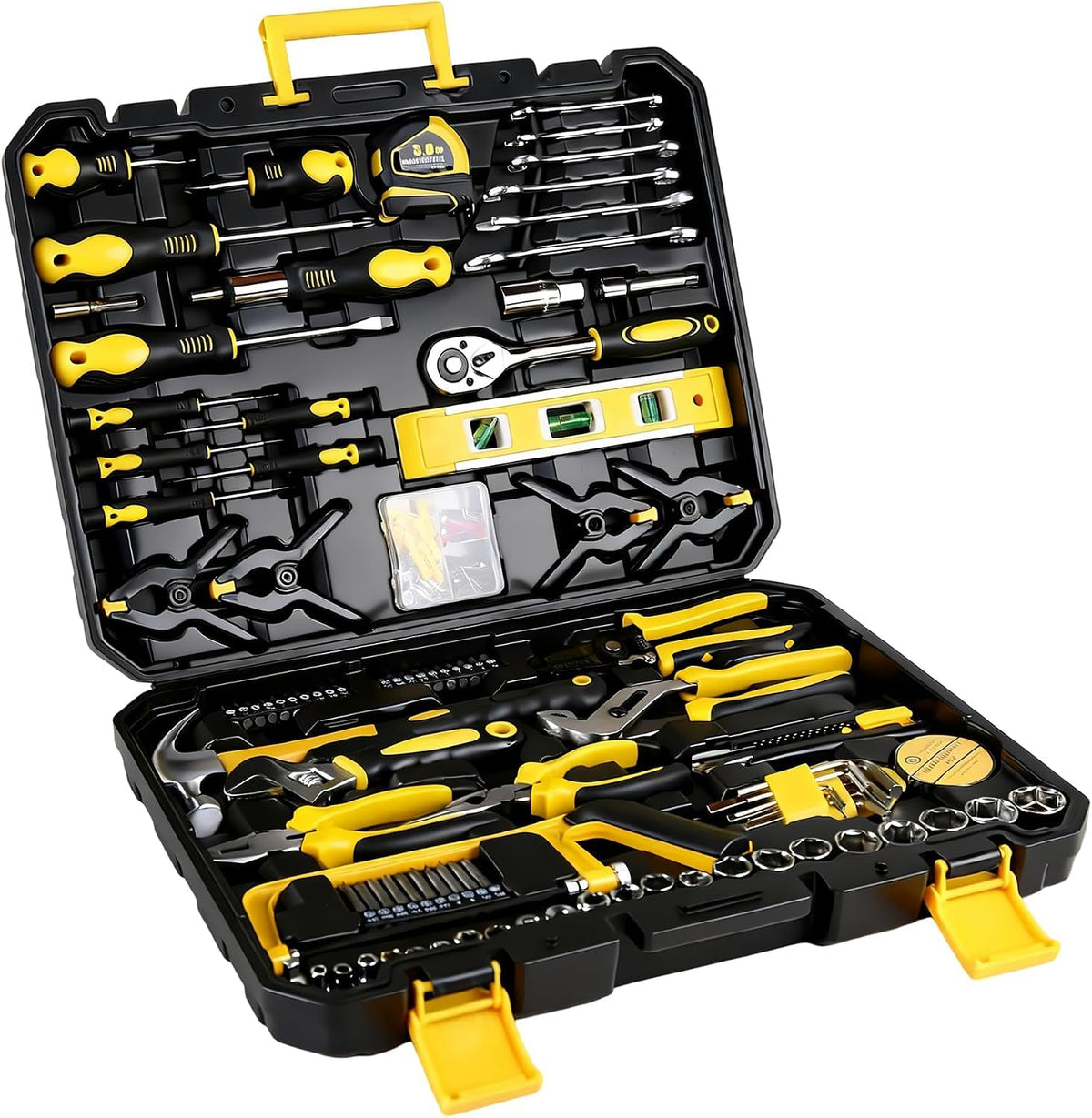 266-Piece Home Tool Set with Portable Storage Case – Complete Tool Set for Home Maintenance, Garage, Car, DIY & Workshop