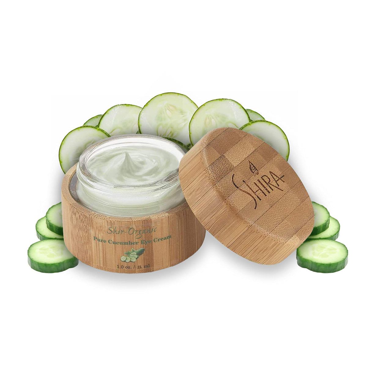 Shira Shir Organic Pure Cucumber Eye Cream For Dark Circles - Shira Official Imagery - 3