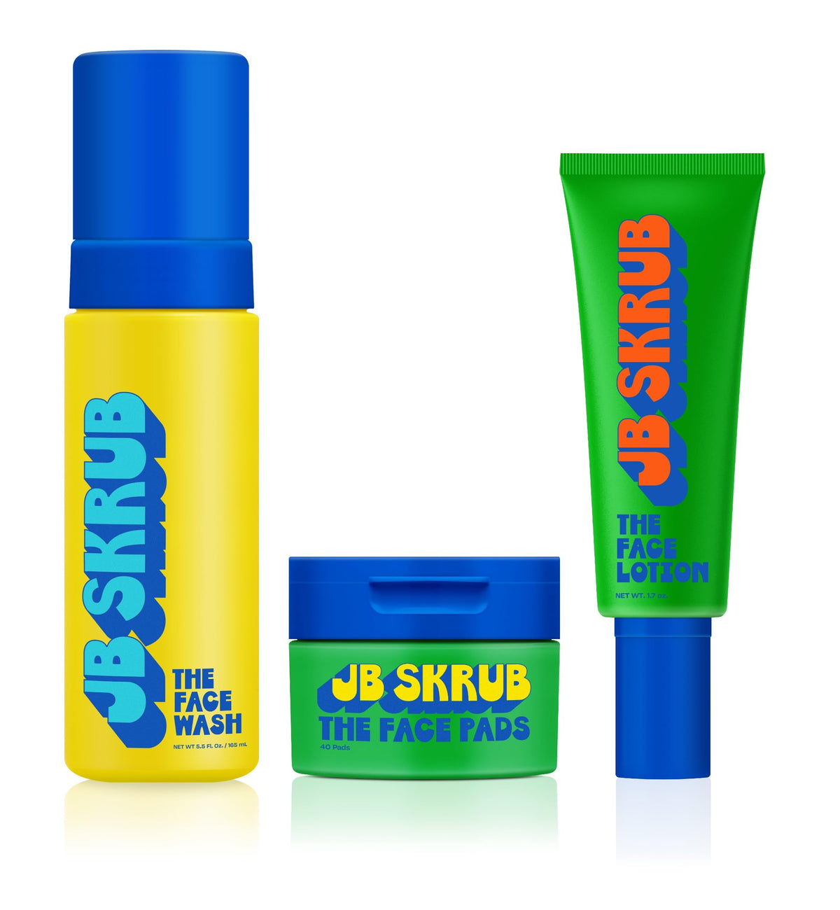 JB SKRUB Face Care Set The Face Lotion Pads and Wash for Kid - JB SKRUB Official Imagery - 2