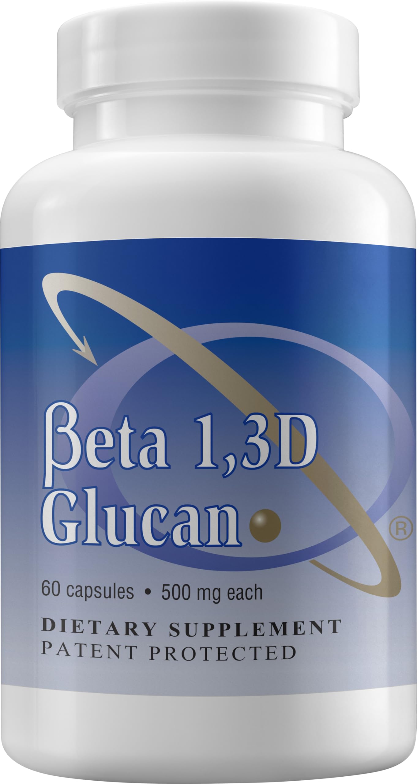 Transfer Point Beta 1,3D Glucan 500 mg, 60 Capsules - Product Imagery
