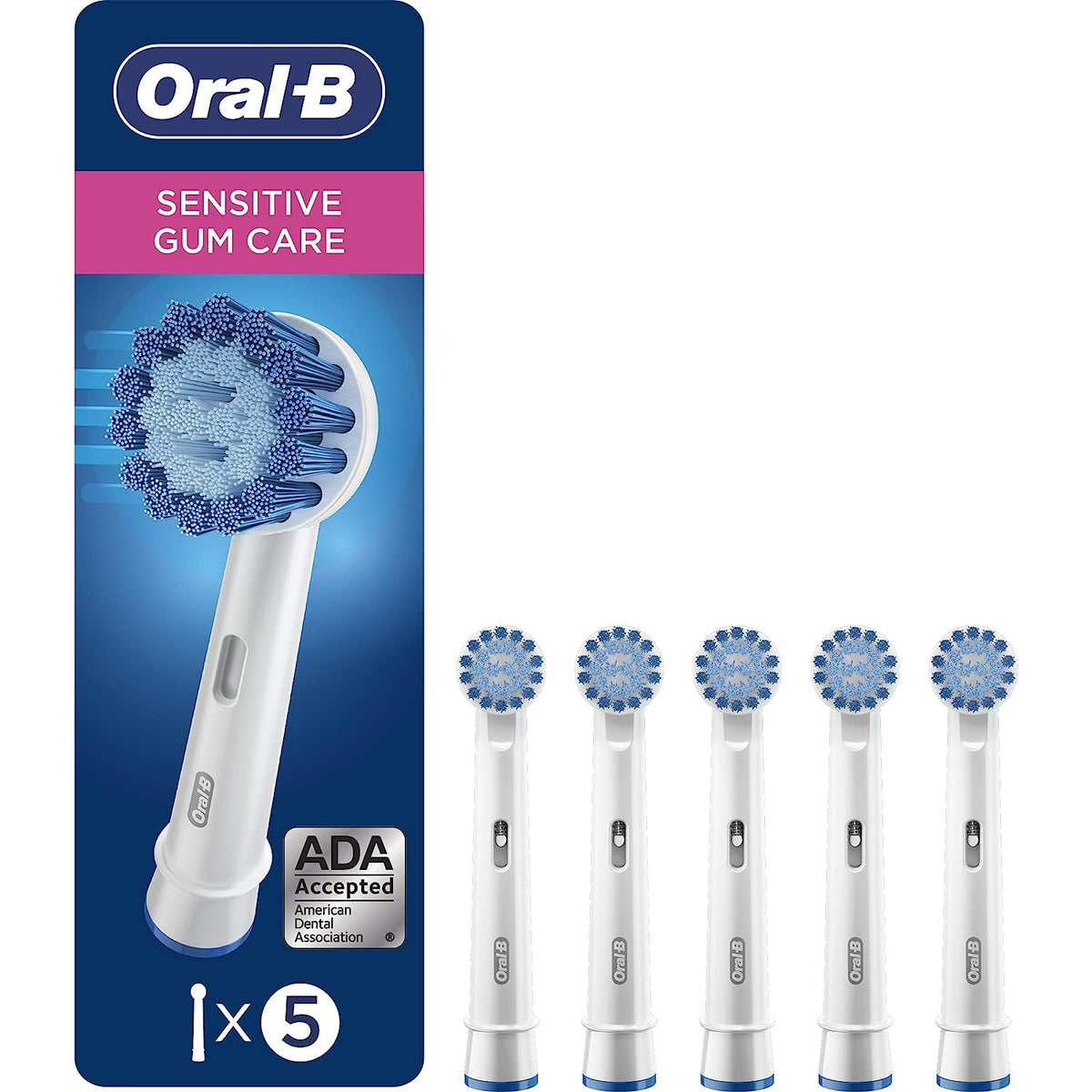 Oral B Sensitive Gum Care Replacement Brush Heads for an - Oral-B Official Imagery - 2