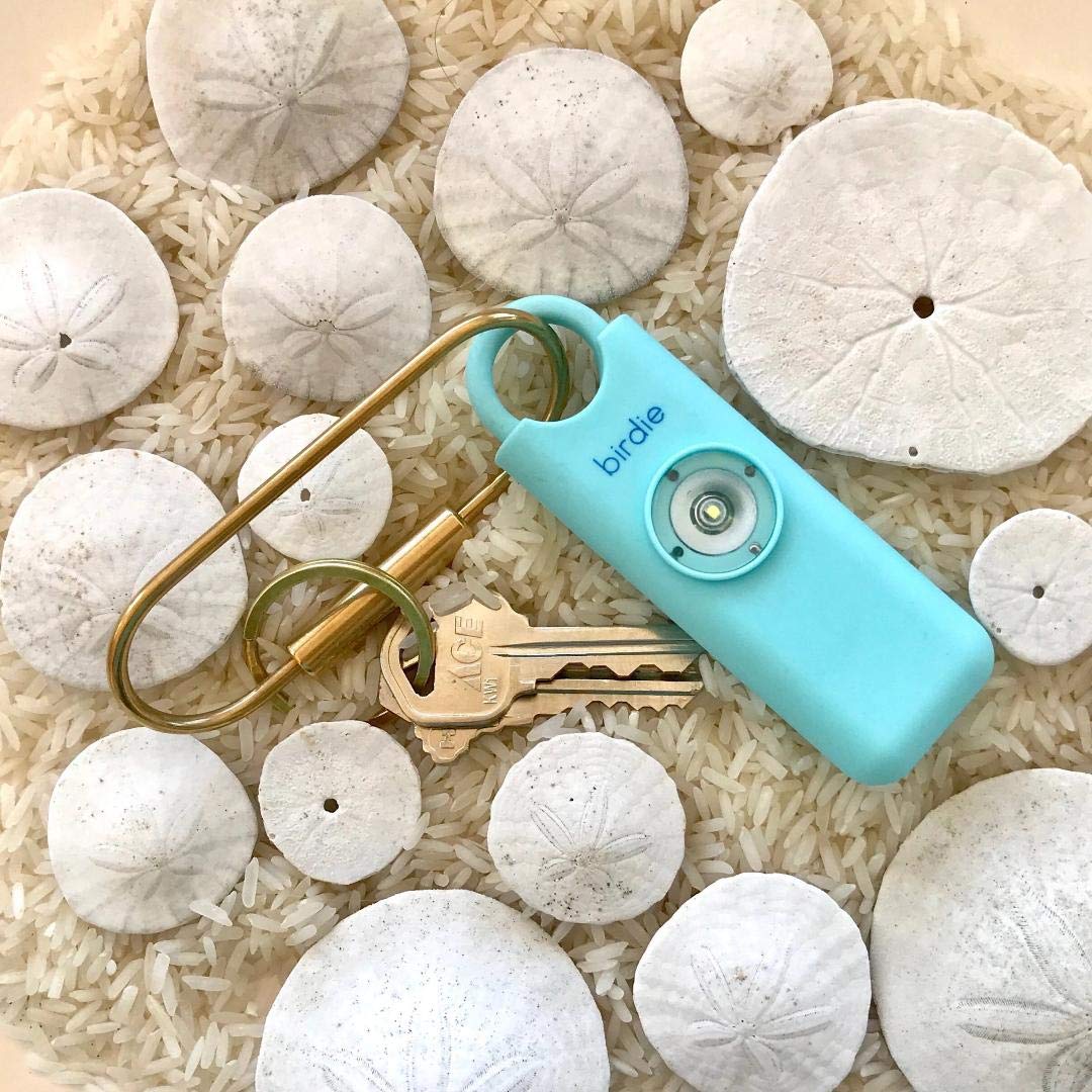 She's Birdie She’s Birdie–The Original Personal Safety Alarm for Women by Women–Loud Siren, Strobe Light and Key Chain i