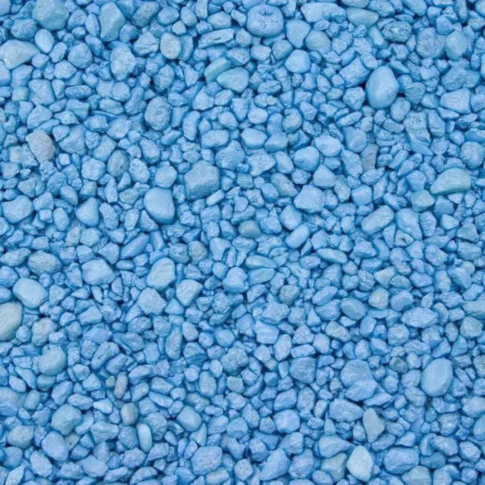 Estes Spectrastone Special Light Blue Aquarium Gravel for Freshwater Aquariums, 25-Pound Bag