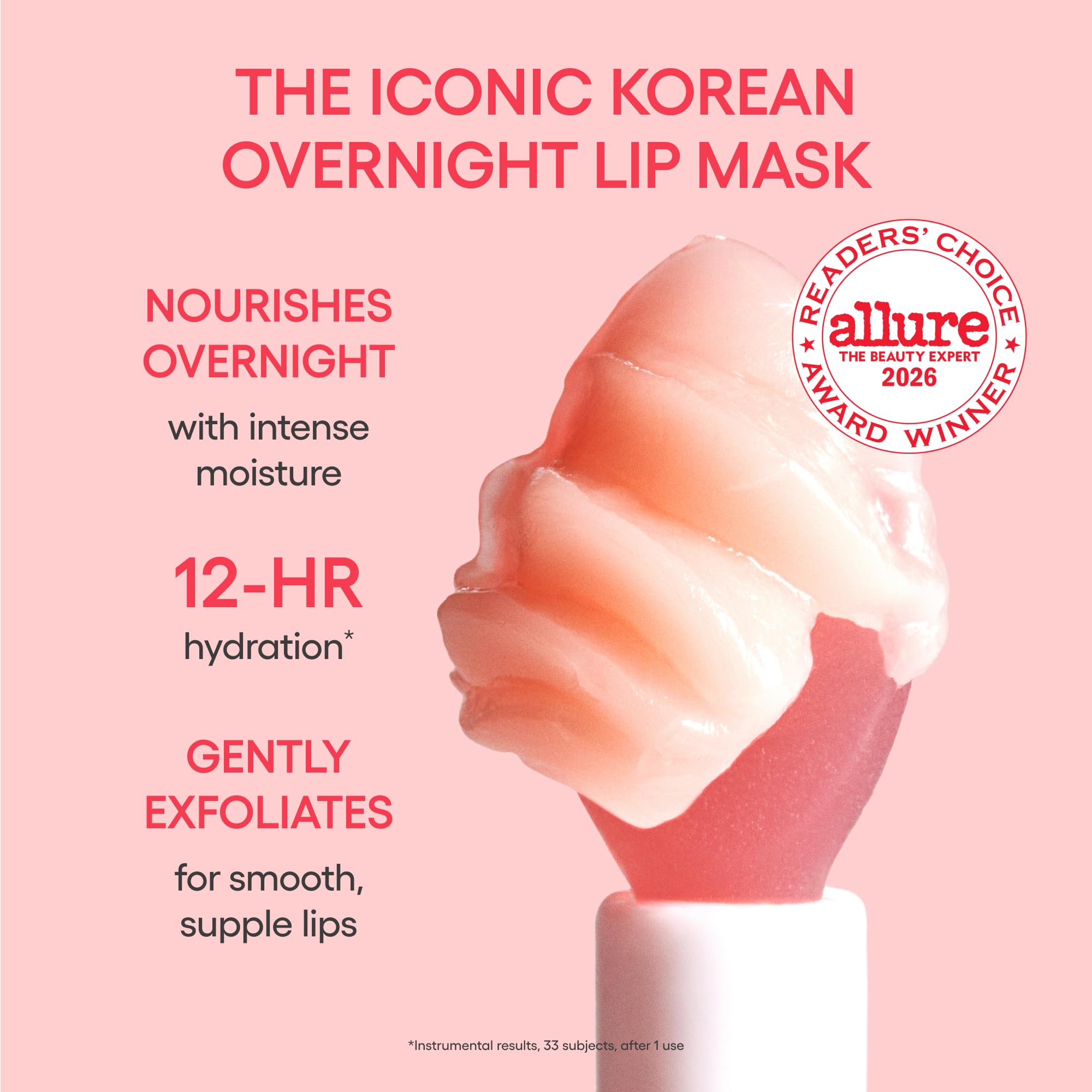 LANEIGE Lip Sleeping Mask: Hydrating & Nourishing Korean Overnight Lip Treatment Mask with Shea Butter, Vitamin C & Murumuru, Antioxidants For Flaky, Dry Lips | Korean Skin Care, Berry
