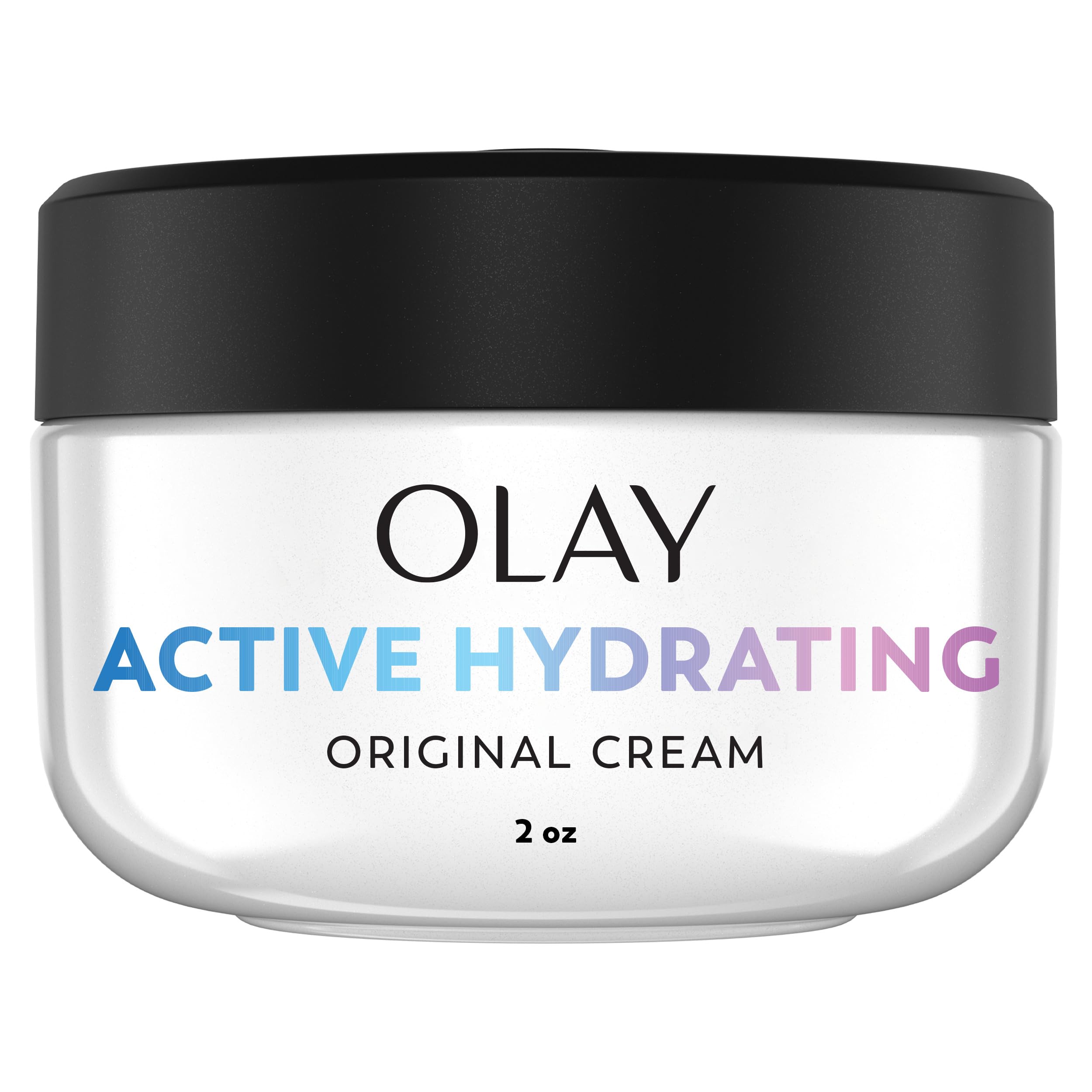 Olay Active Hydrating Cream Face Moisturizer, 1.9 fl oz - Product Imagery
