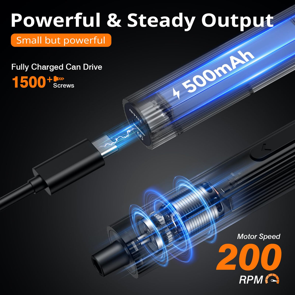 JOREST 155 in 1 Mini Electric Screwdriver Precision Power - Jorest Official Imagery - 5