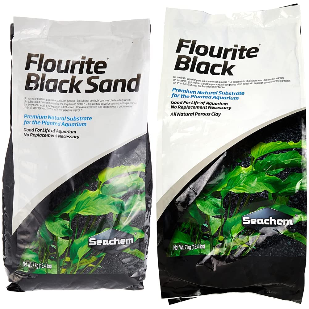 Seachem Flourite Black Sand 7 kg / 15.4 lbs