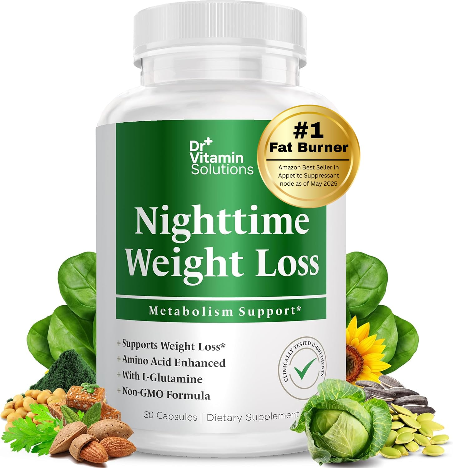 Nighttime Fat Burner – Sleep, Burn & Recover | 30 Caps