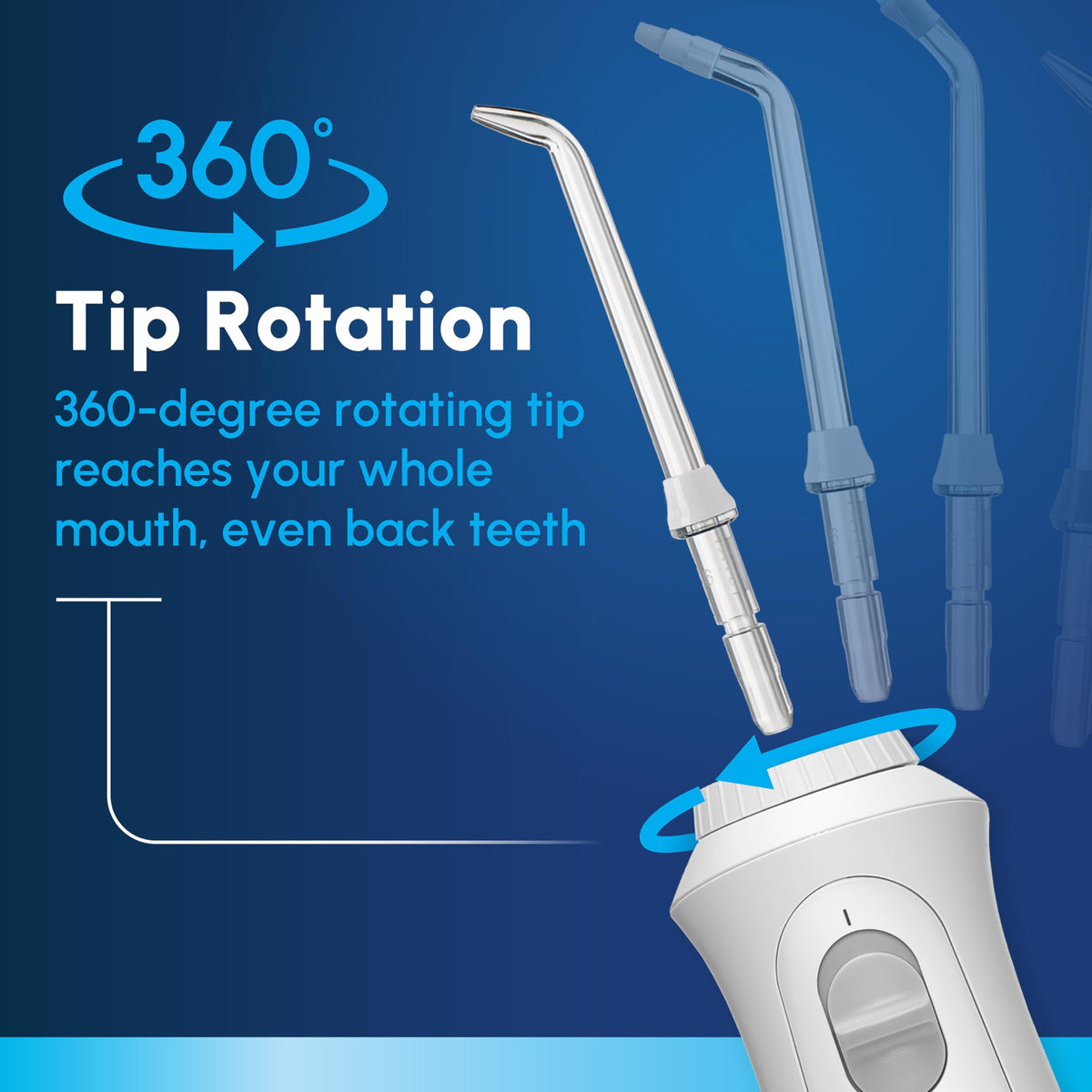 Waterpik Cordless Pearl and Sensonic Rechargeable Electric - Waterpik Official Imagery - 5