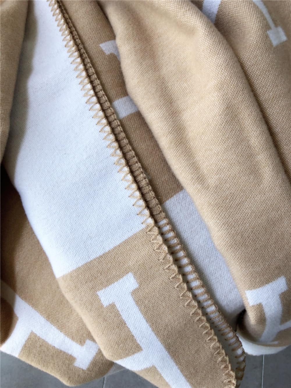 Fcteap h Blanket Soft Throw Blanket Faux Fleece Wool Plaid Warm Shawl Thick Knitted Plush Cozy Comfy for Women Throw Bla