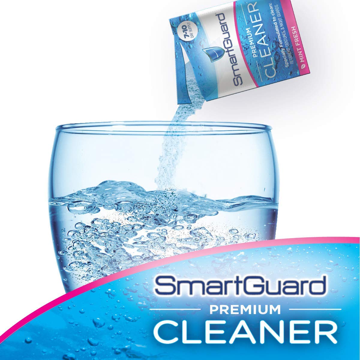 SmartGuard Dental Guard Night Guard for Clenching, Bruxism, and Grinding Dentist Designed Includes 2 Guards, 1 Travel Ca
