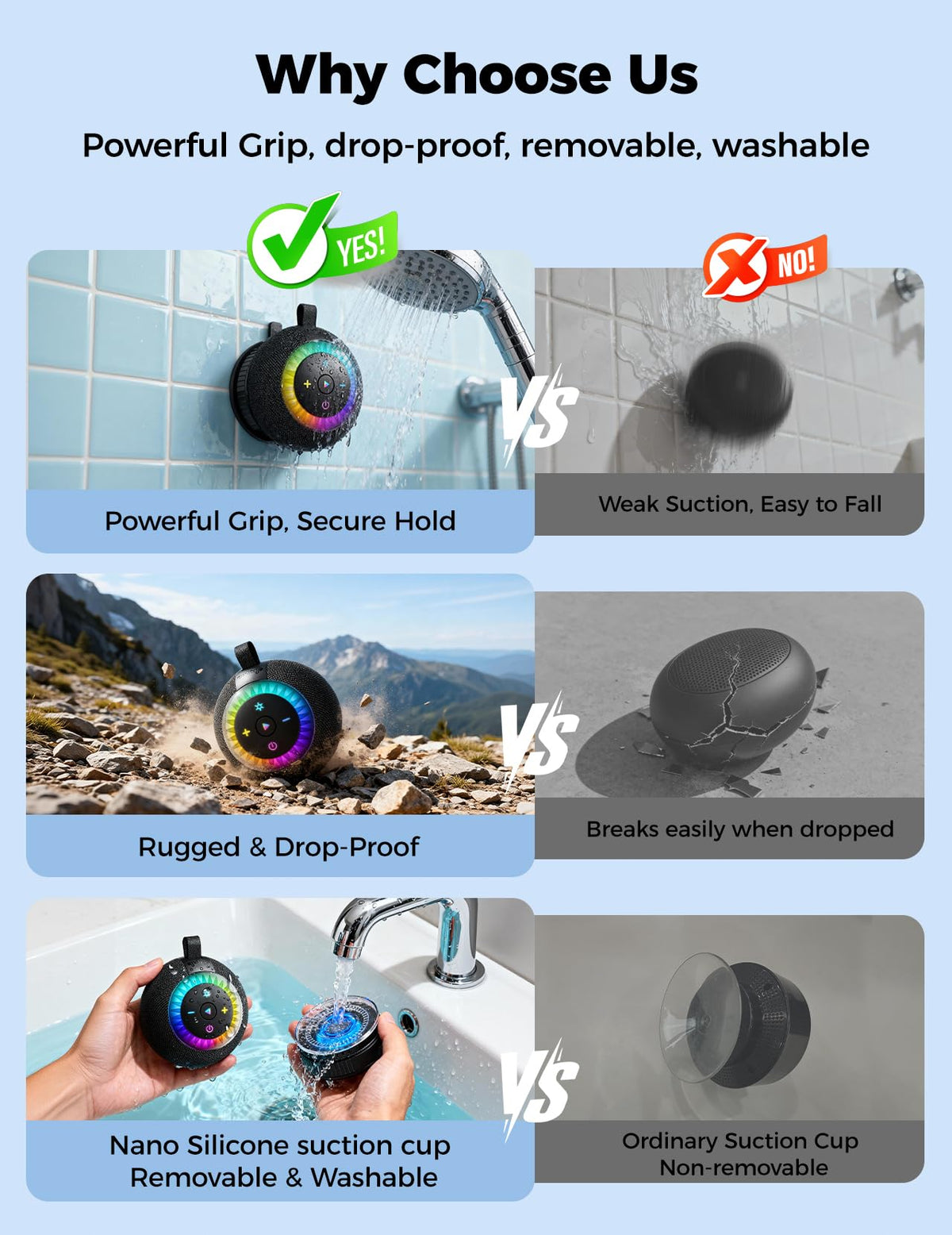 dbsono – Portable Bluetooth Speakers on display