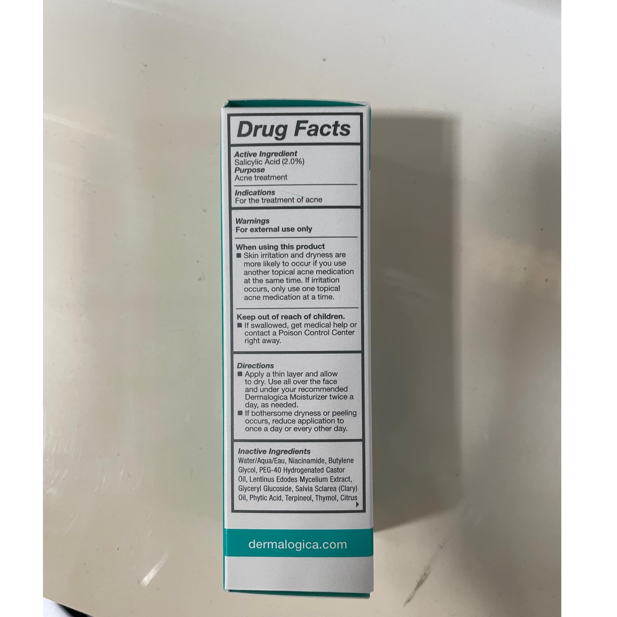 Dermalogica Age Bright Clearing Salicylic Acid Serum BHA, 1 fl oz