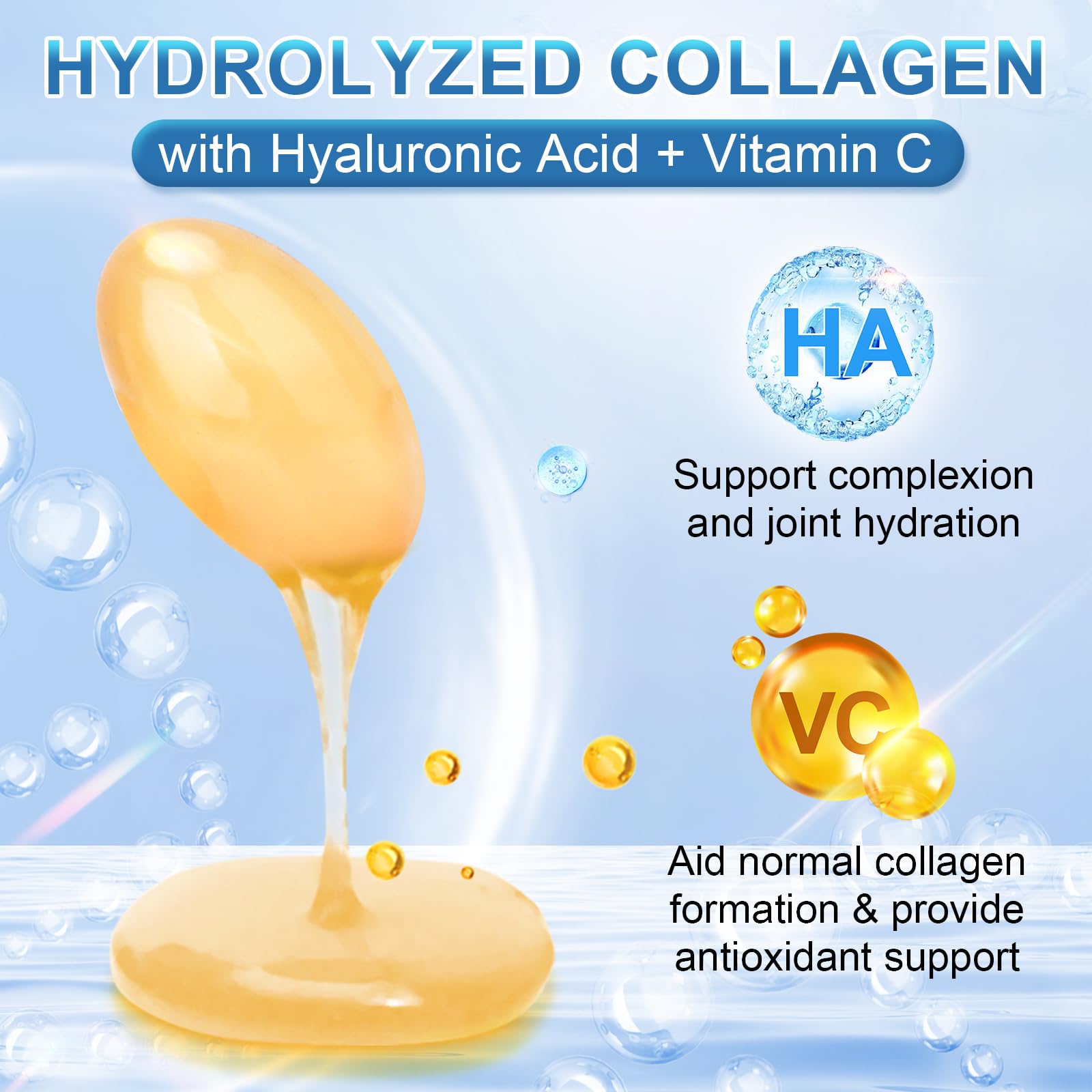 SIGNILIFE Multi Collagen Peptides for Women & Men-Type I, II, III, V, X