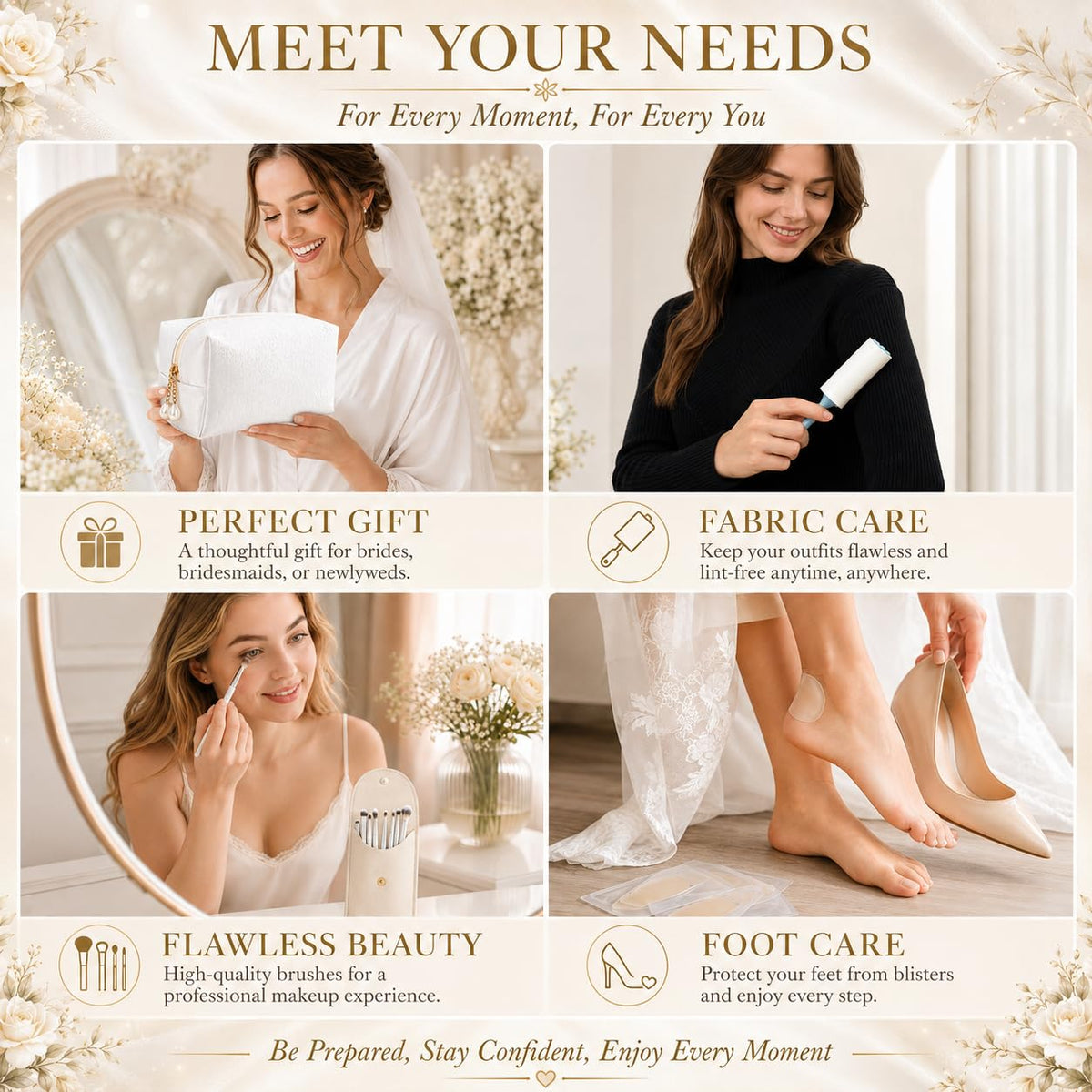 Tindisonka Wedding Emergency Kit | 60+ Essentials | Bridal Must-Haves – full view