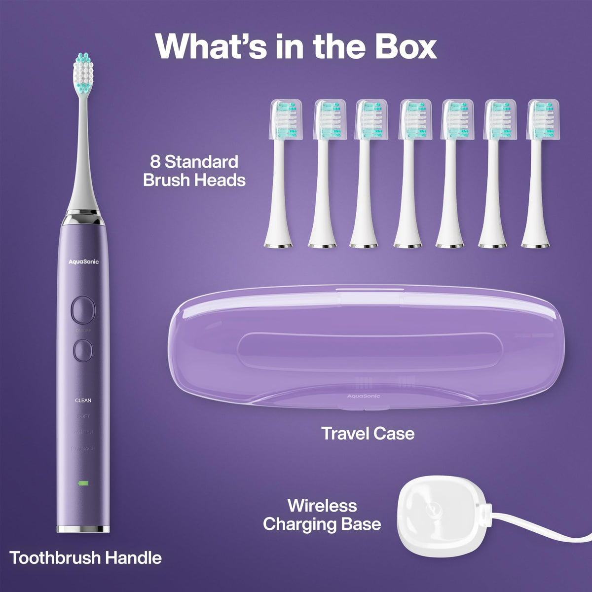 Aquasonic Vibe Series Ultra Whitening Toothbrush ADA - Aquasonic Official Imagery - 8