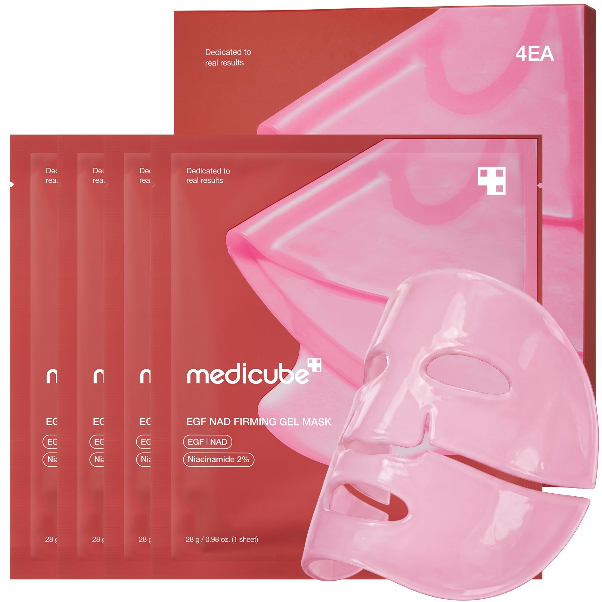 medicube Jelly Gel Mask with Firming NAD EGF - Product Imagery